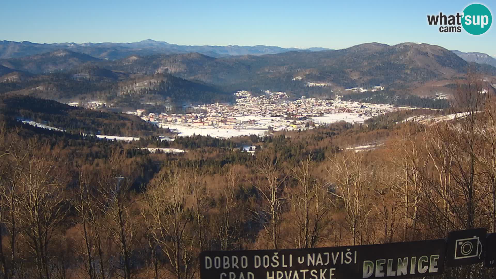 Panorama Delnice – de Ski centar Petehovac