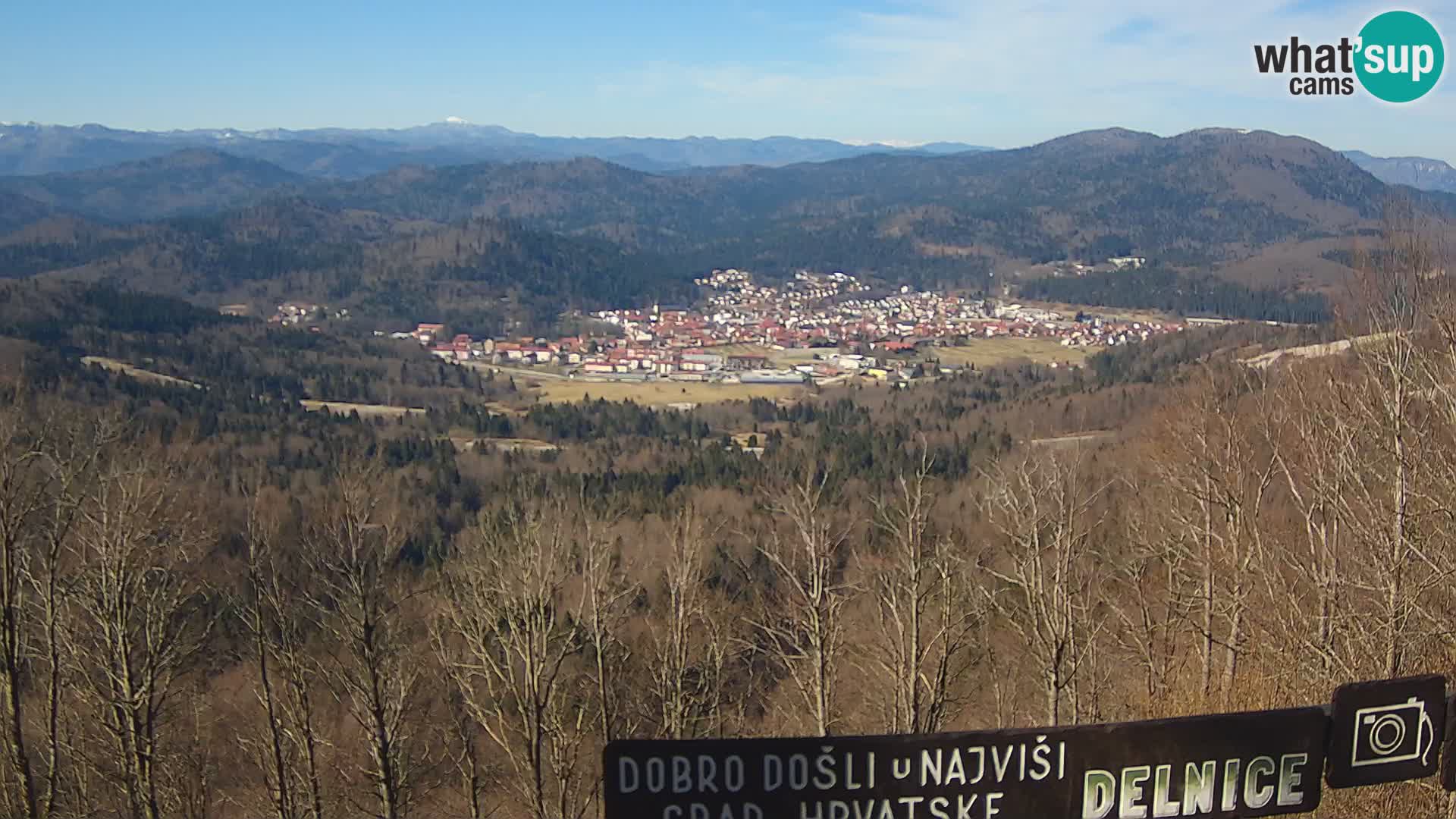 Panorama Delnice – de Ski centar Petehovac