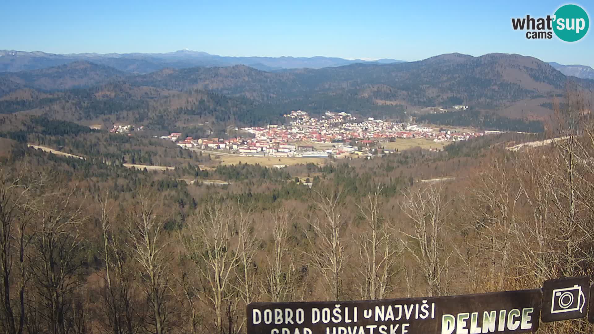 Panorama Delnice – de Ski centar Petehovac