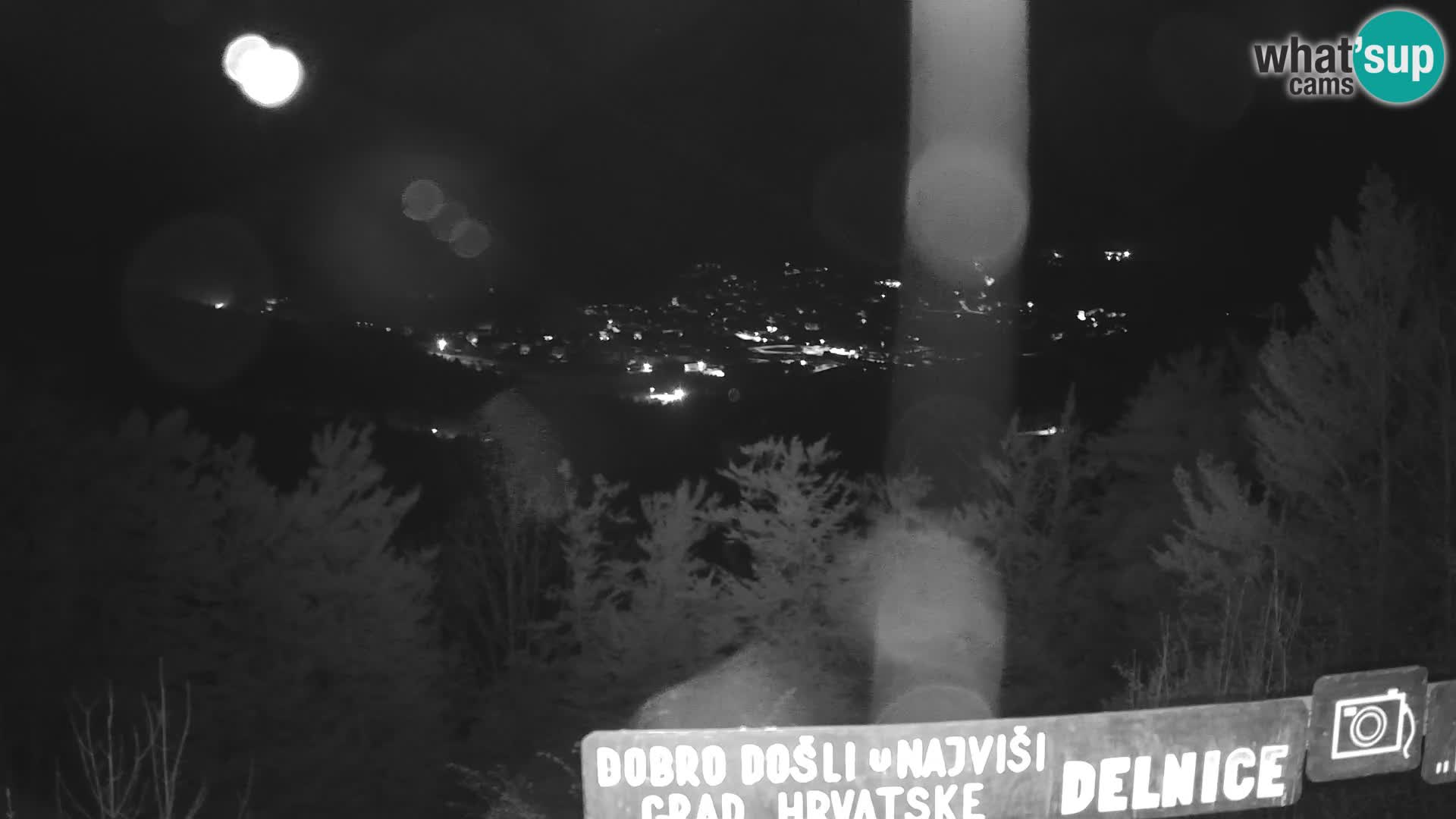 Panorama Delnice – from Ski centar Petehovac