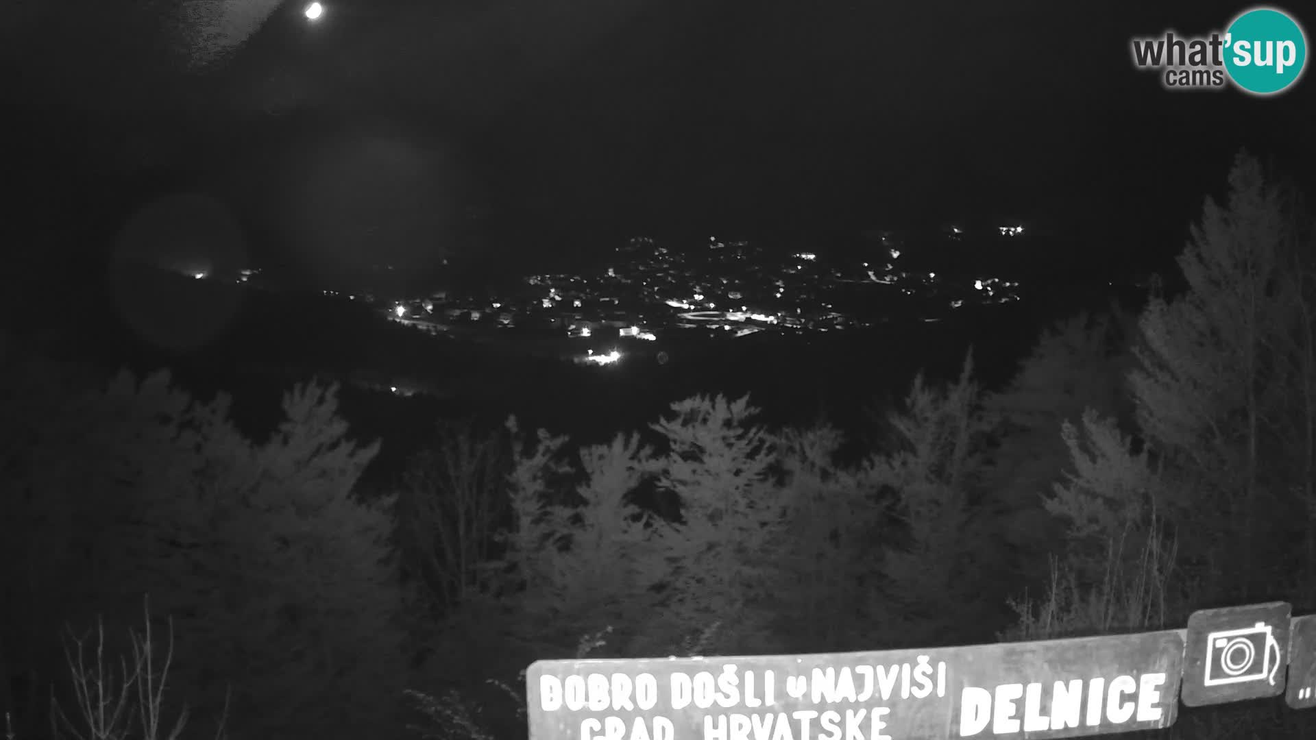 Panorama Delnice – from Ski centar Petehovac