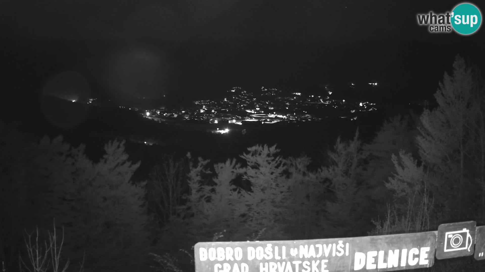 Panorama Delnice – from Ski centar Petehovac