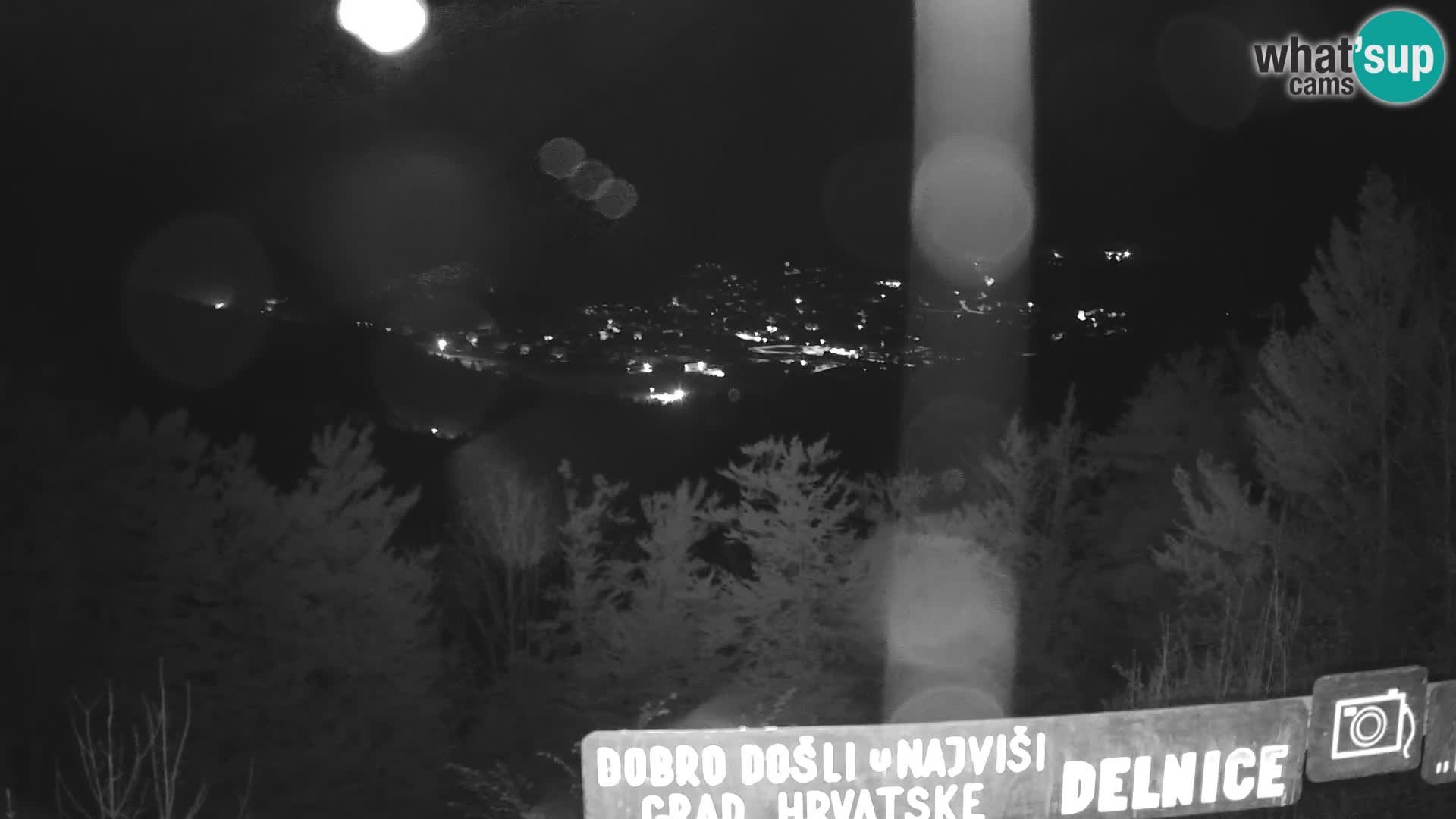 Panorama di Delnice – dalla stazione sciistica Petehovac
