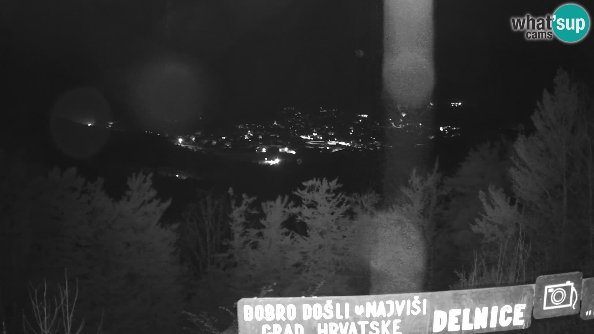 Panorama di Delnice – dalla stazione sciistica Petehovac