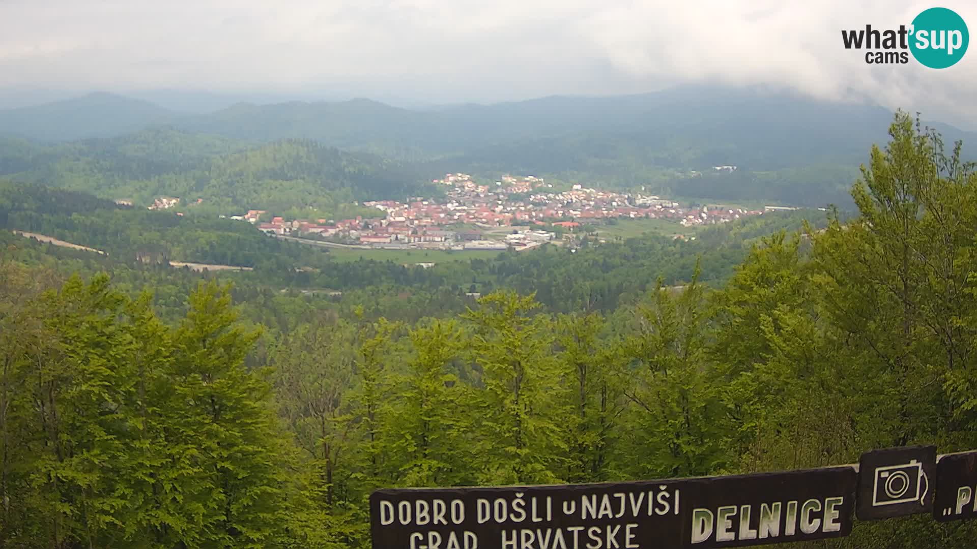 Panorama Delnice – de Ski centar Petehovac