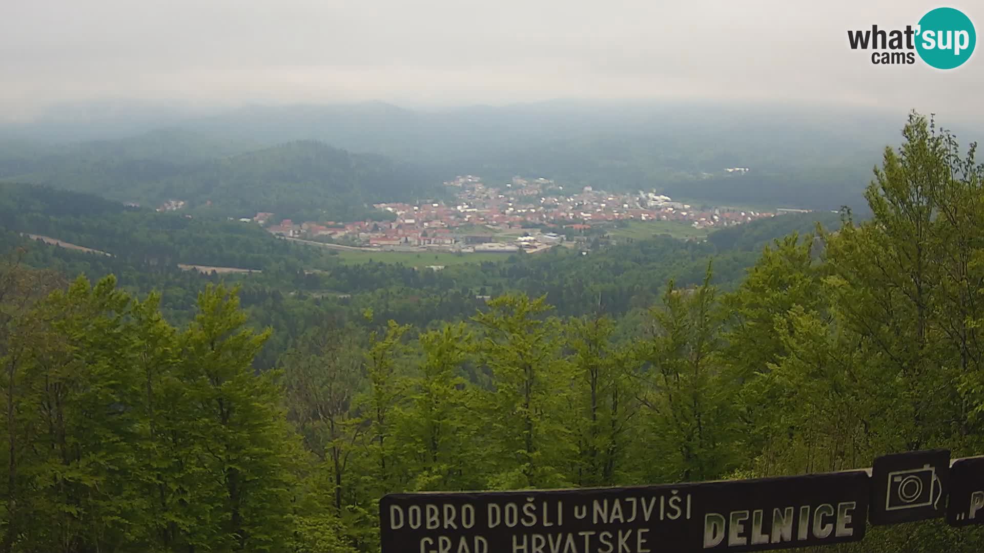 Panorama Delnice – de Ski centar Petehovac