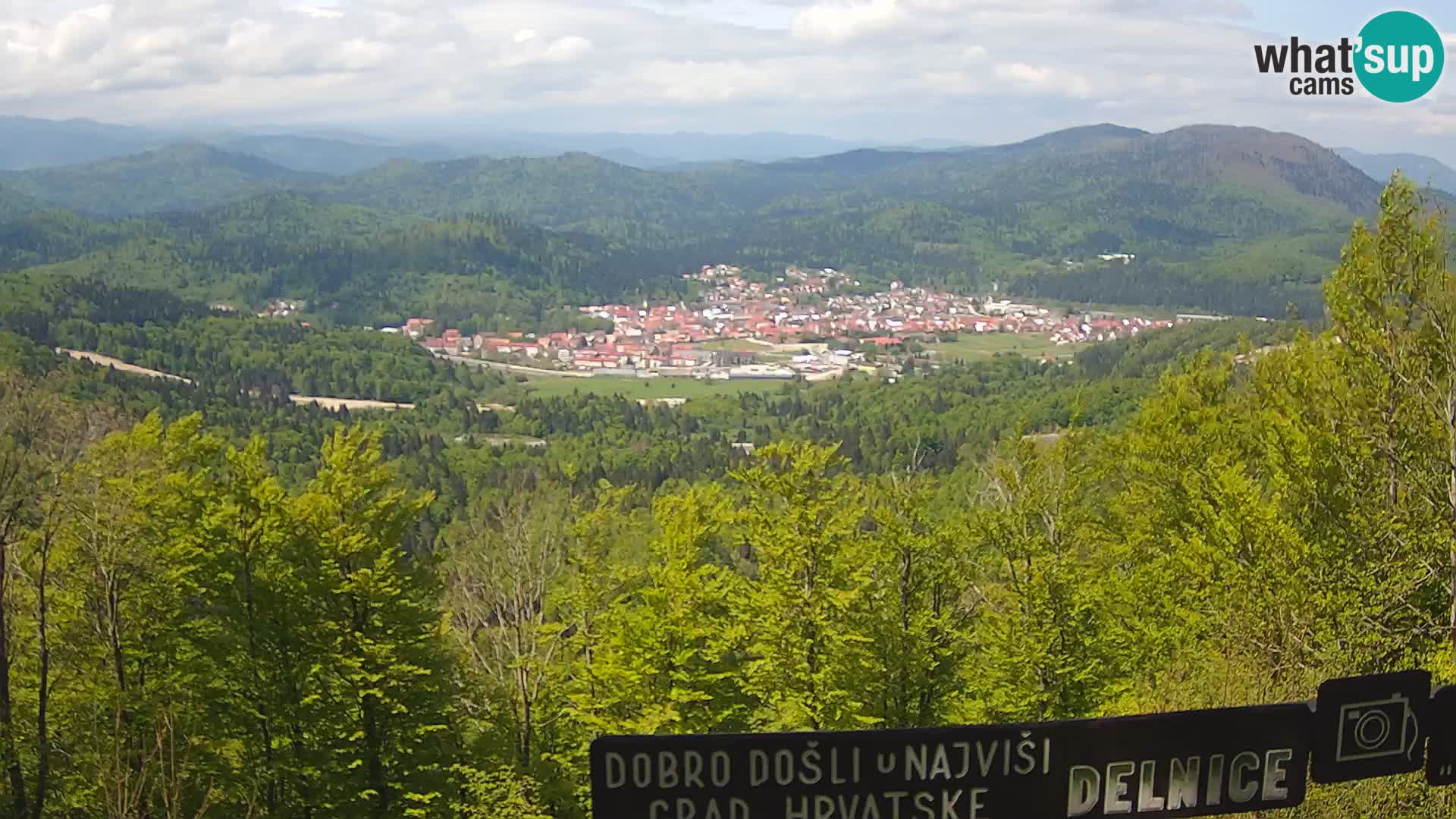 Panorama Delnice – de Ski centar Petehovac