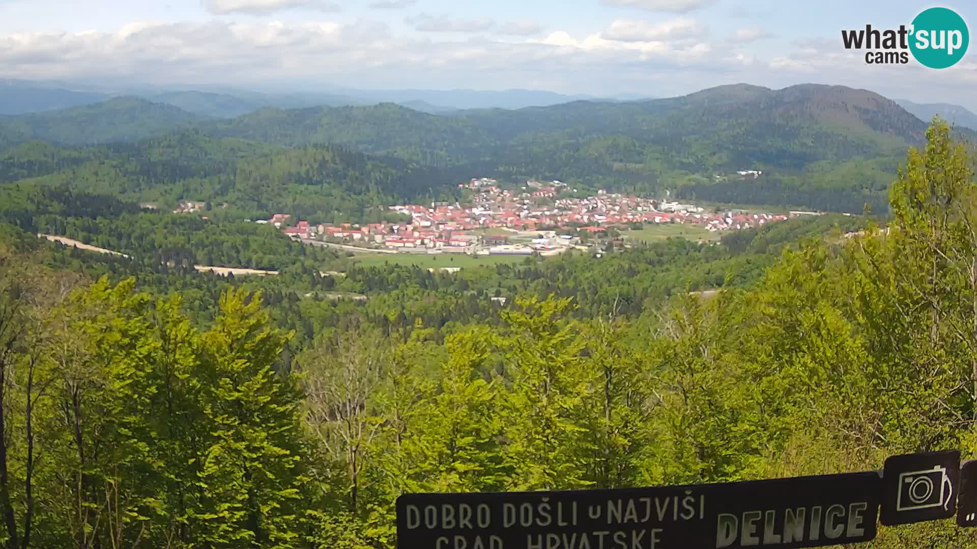 Panorama Delnice – de Ski centar Petehovac