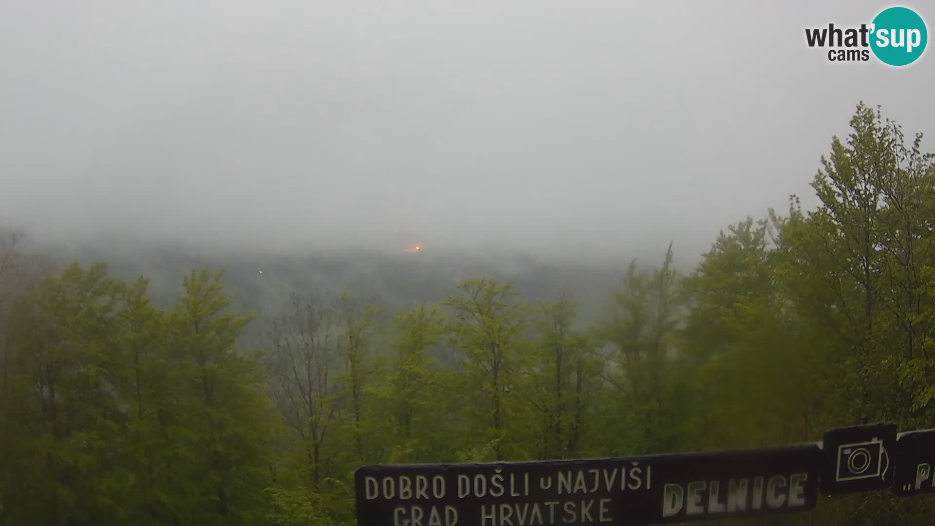 Panorama di Delnice – dalla stazione sciistica Petehovac