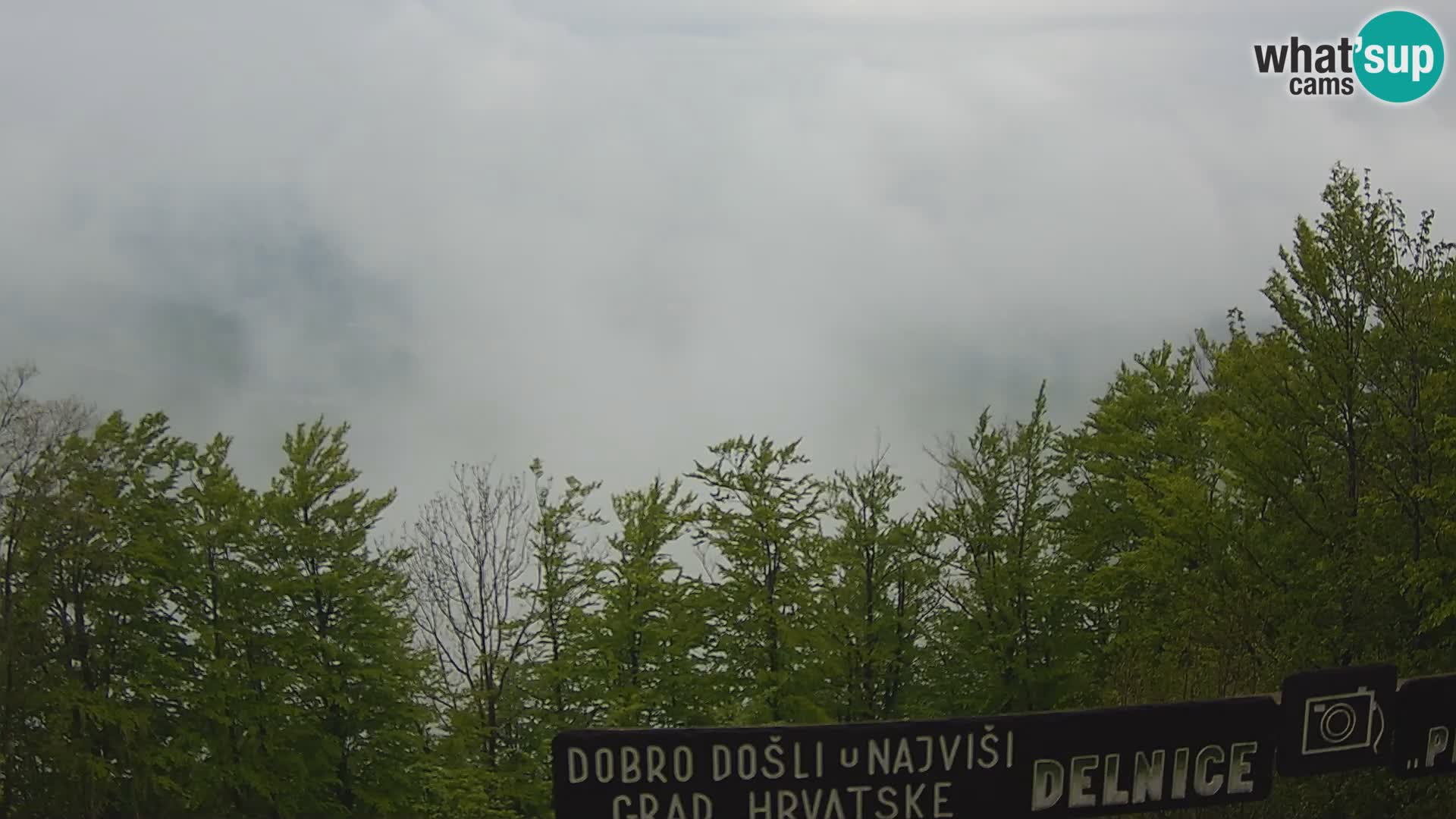 Panorama di Delnice – dalla stazione sciistica Petehovac