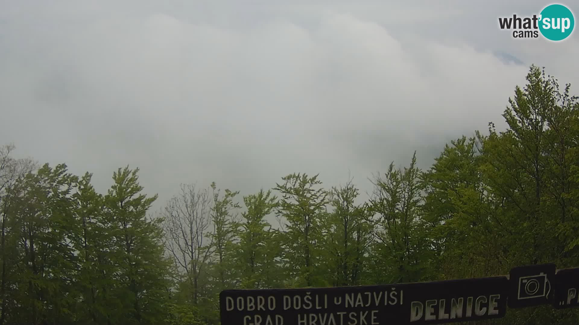 Panorama Delnice – from Ski centar Petehovac