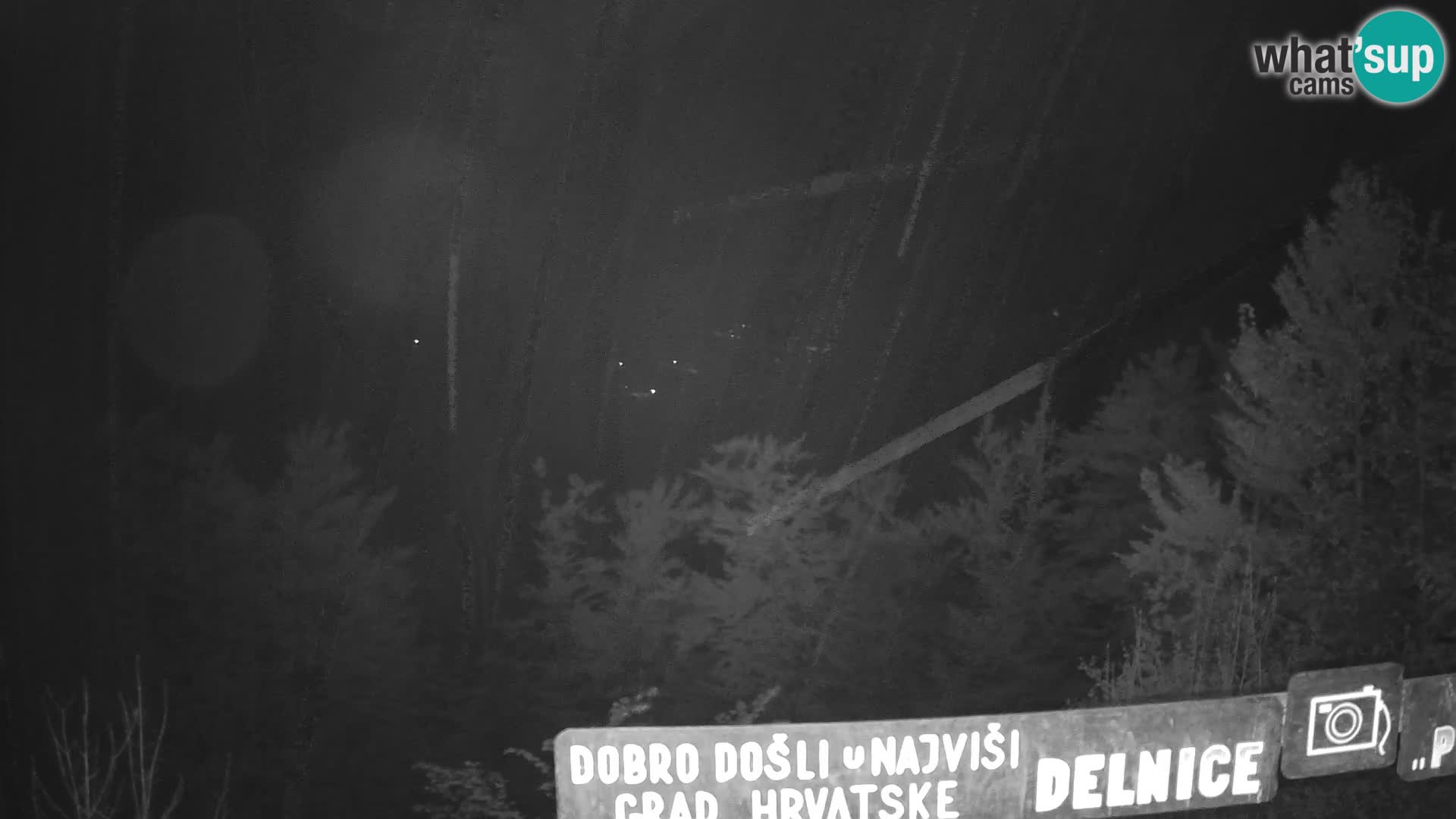 Panorama na Delnice – sa skijališta Petehovac