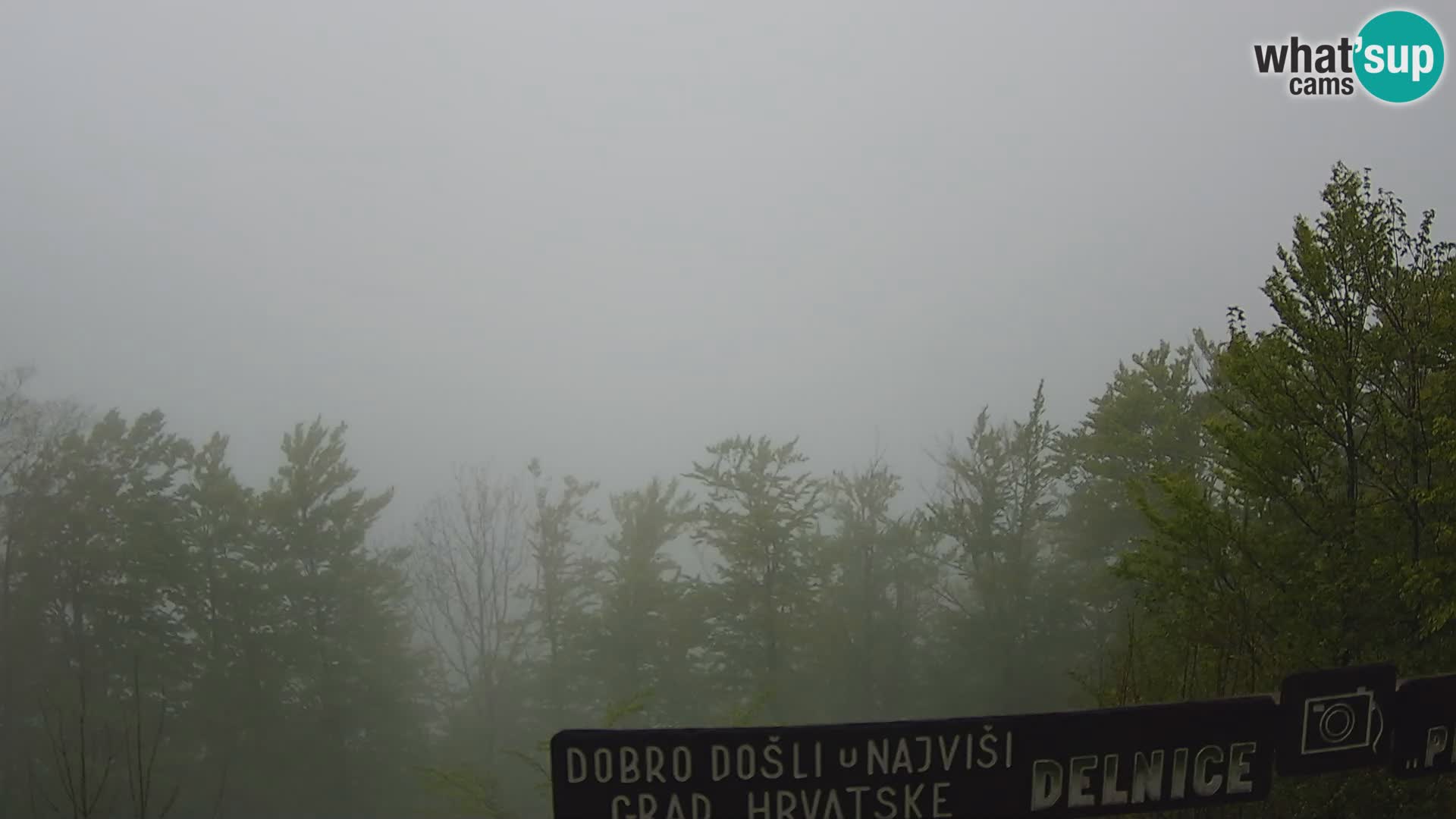 Panorama na Delnice – sa skijališta Petehovac
