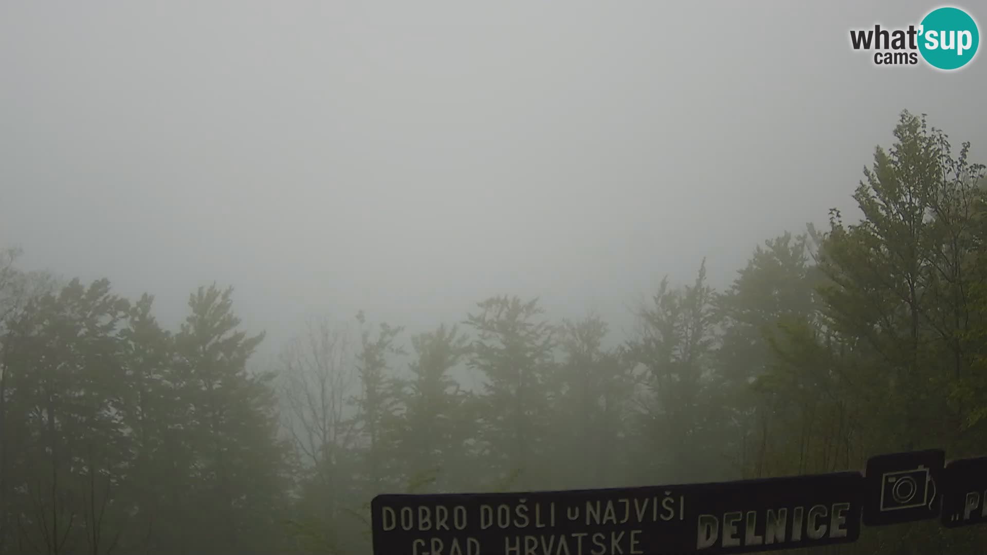 Panorama na Delnice – sa skijališta Petehovac