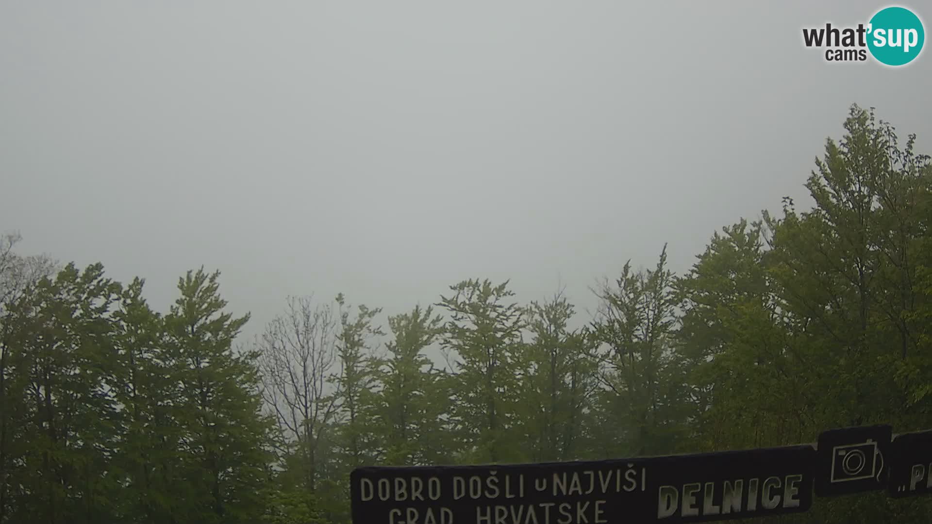 Panorama na Delnice – sa skijališta Petehovac
