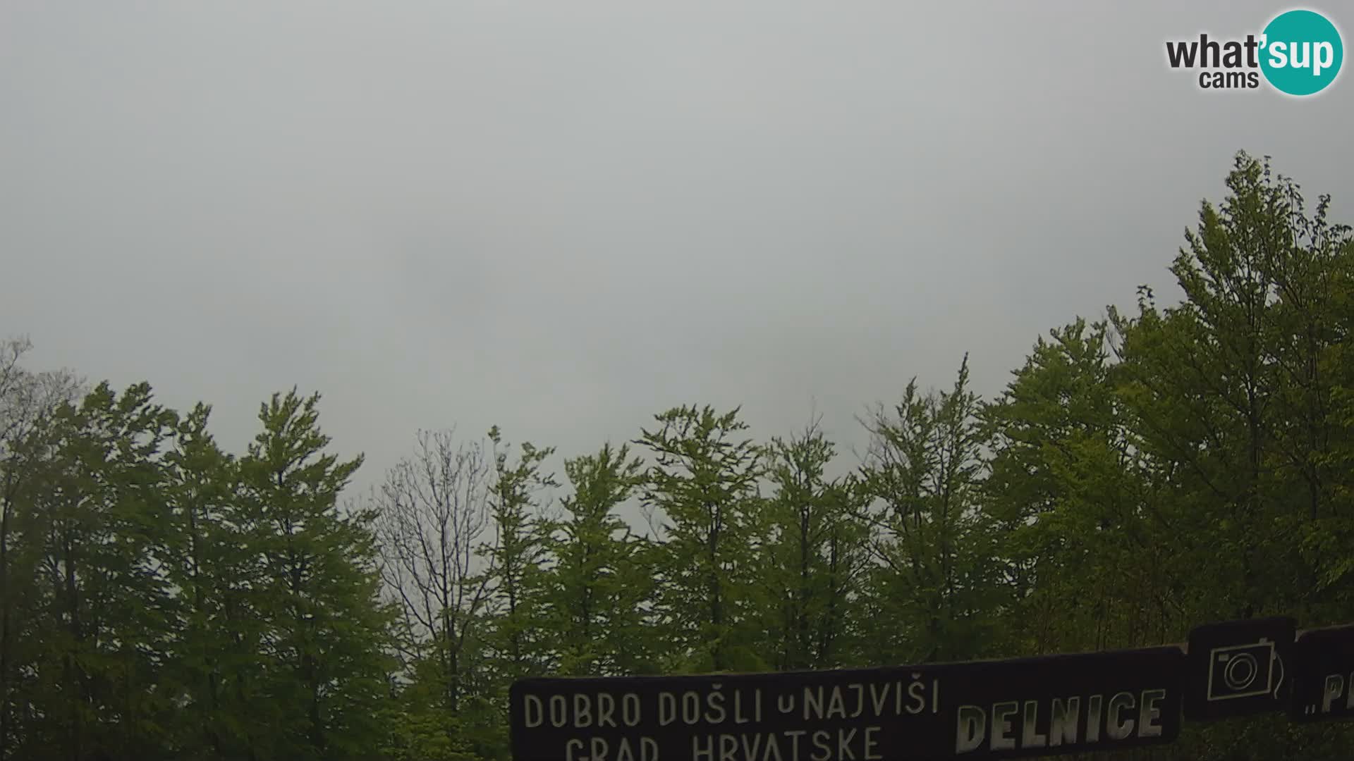 Panorama na Delnice – sa skijališta Petehovac