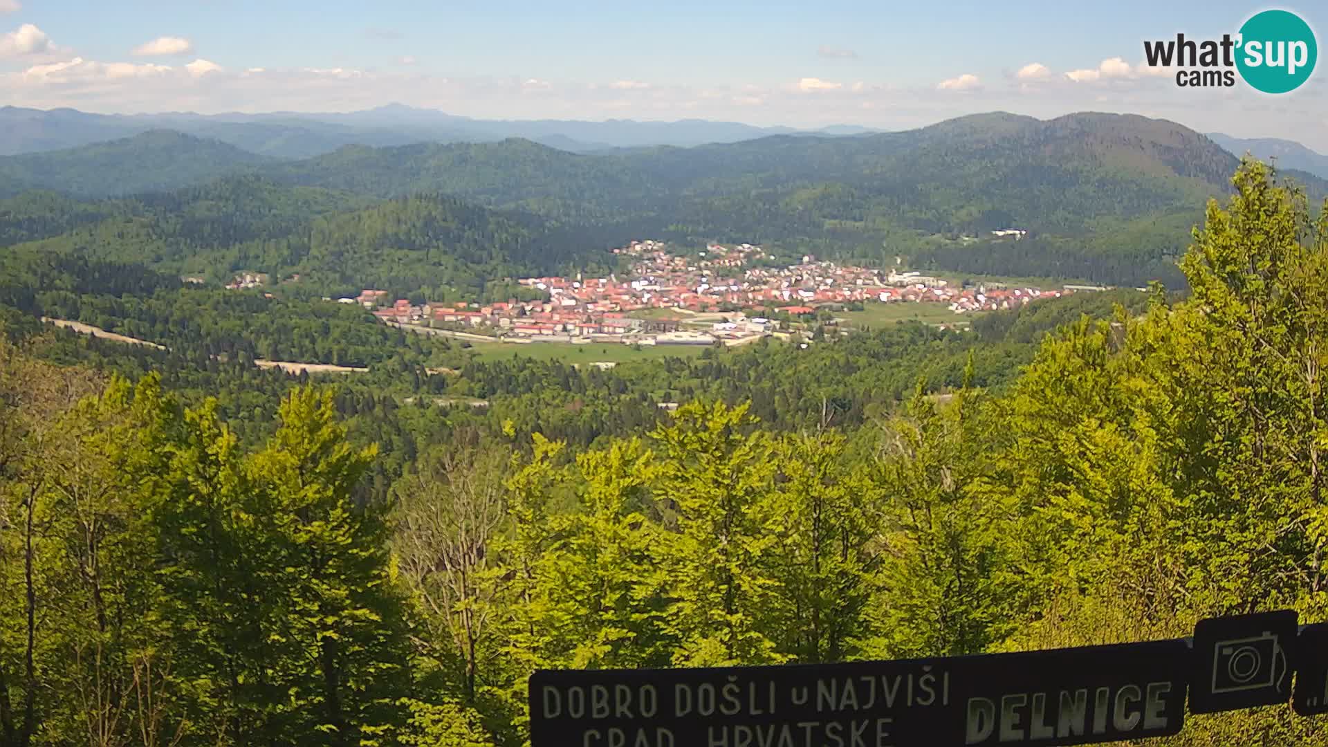 Panorama Delnice – de Ski centar Petehovac