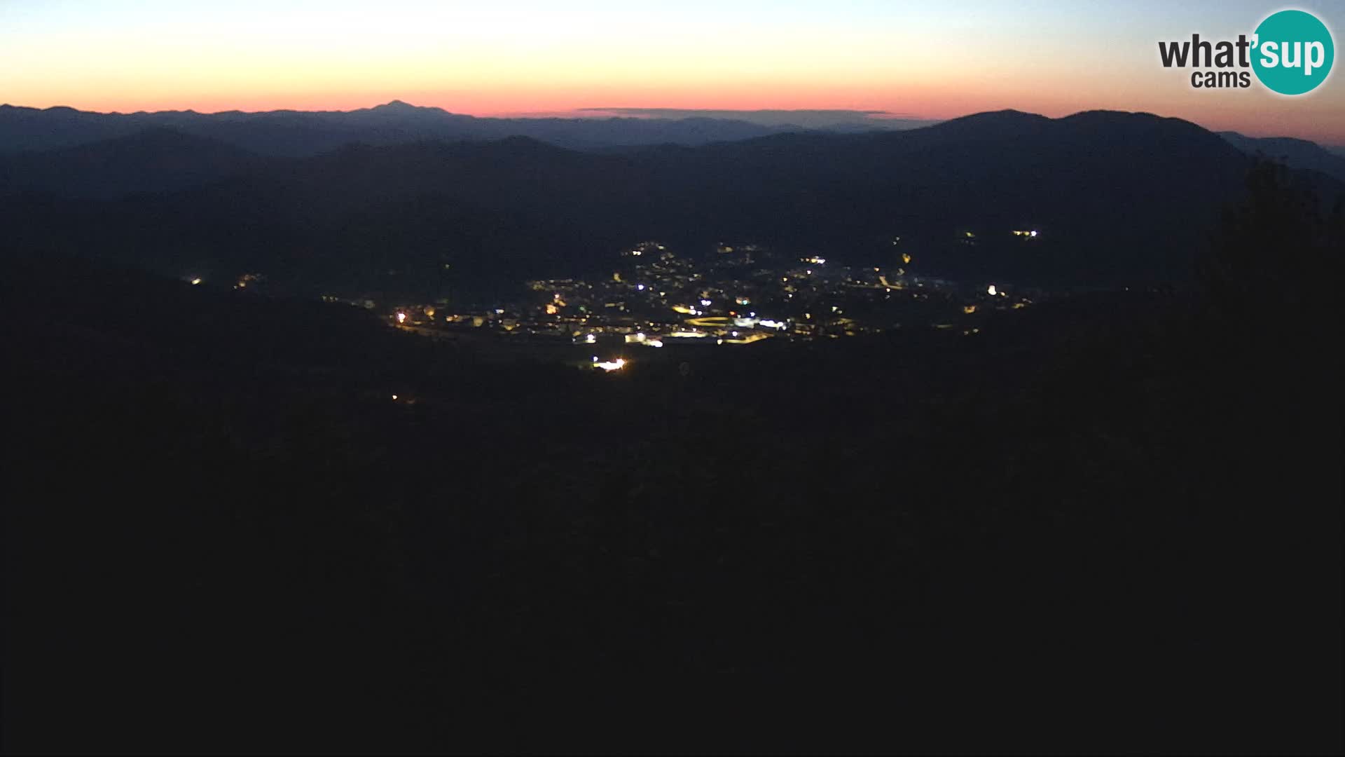Panorama Delnice – from Ski centar Petehovac