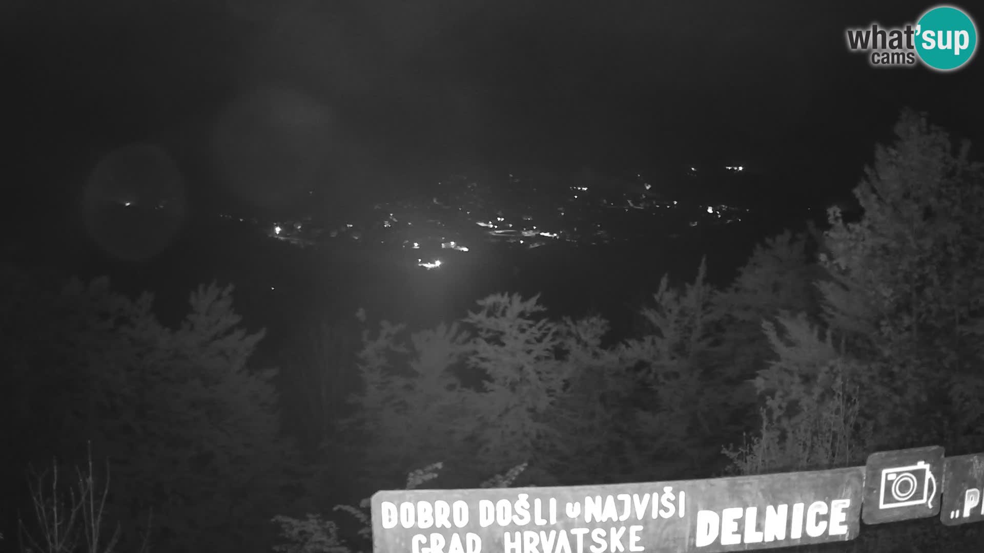 Panorama di Delnice – dalla stazione sciistica Petehovac