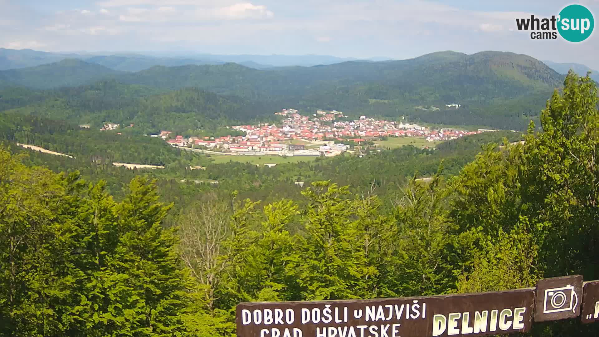 Panorama Delnice – de Ski centar Petehovac