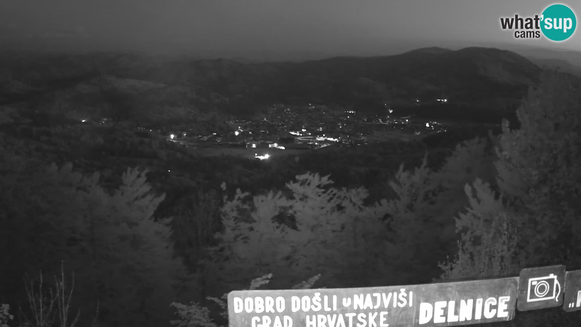 Panorama Delnice – from Ski centar Petehovac