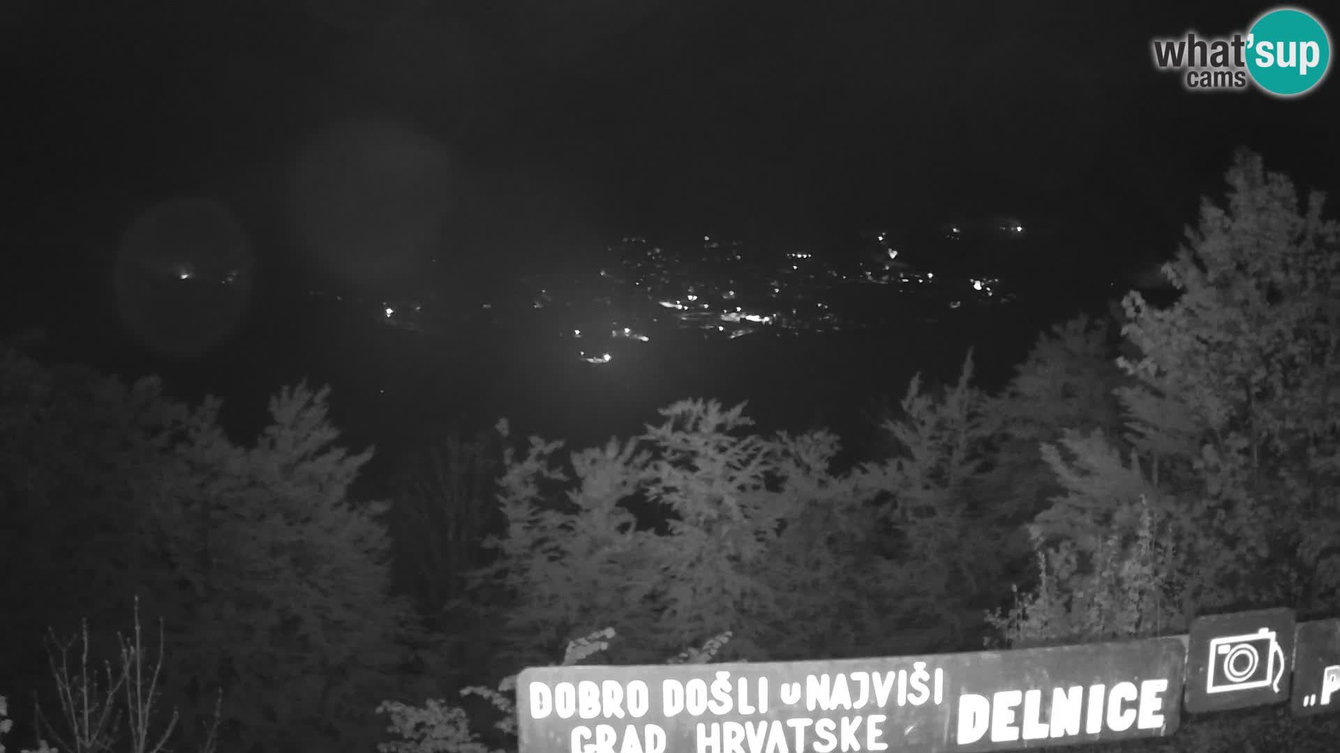 Panorama Delnice – from Ski centar Petehovac