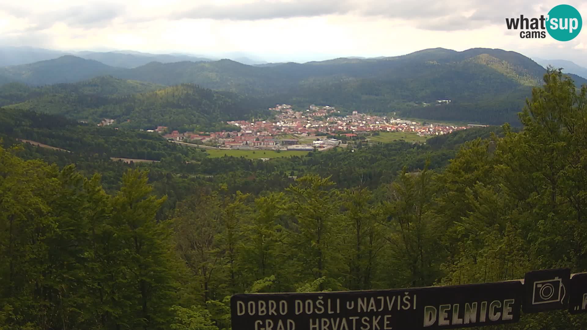 Panorama Delnice – de Ski centar Petehovac