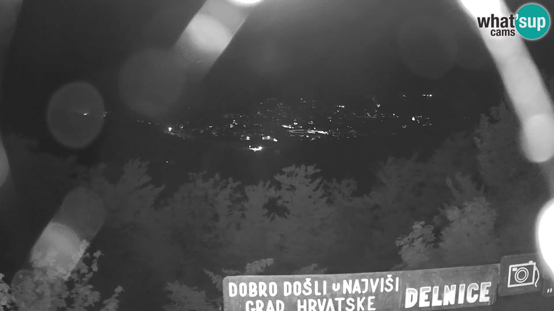 Panorama di Delnice – dalla stazione sciistica Petehovac