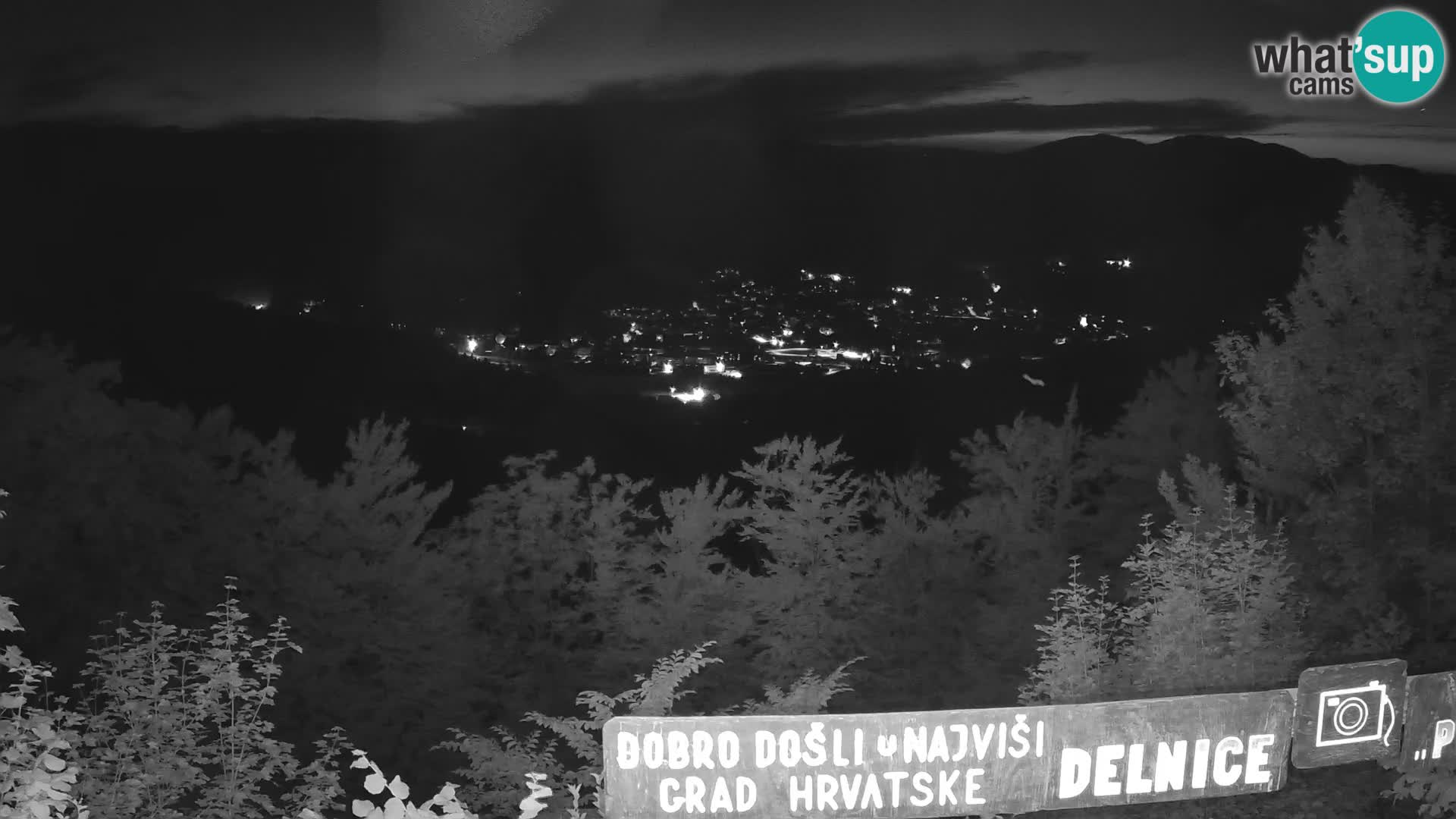 Panorama Delnice – from Ski centar Petehovac