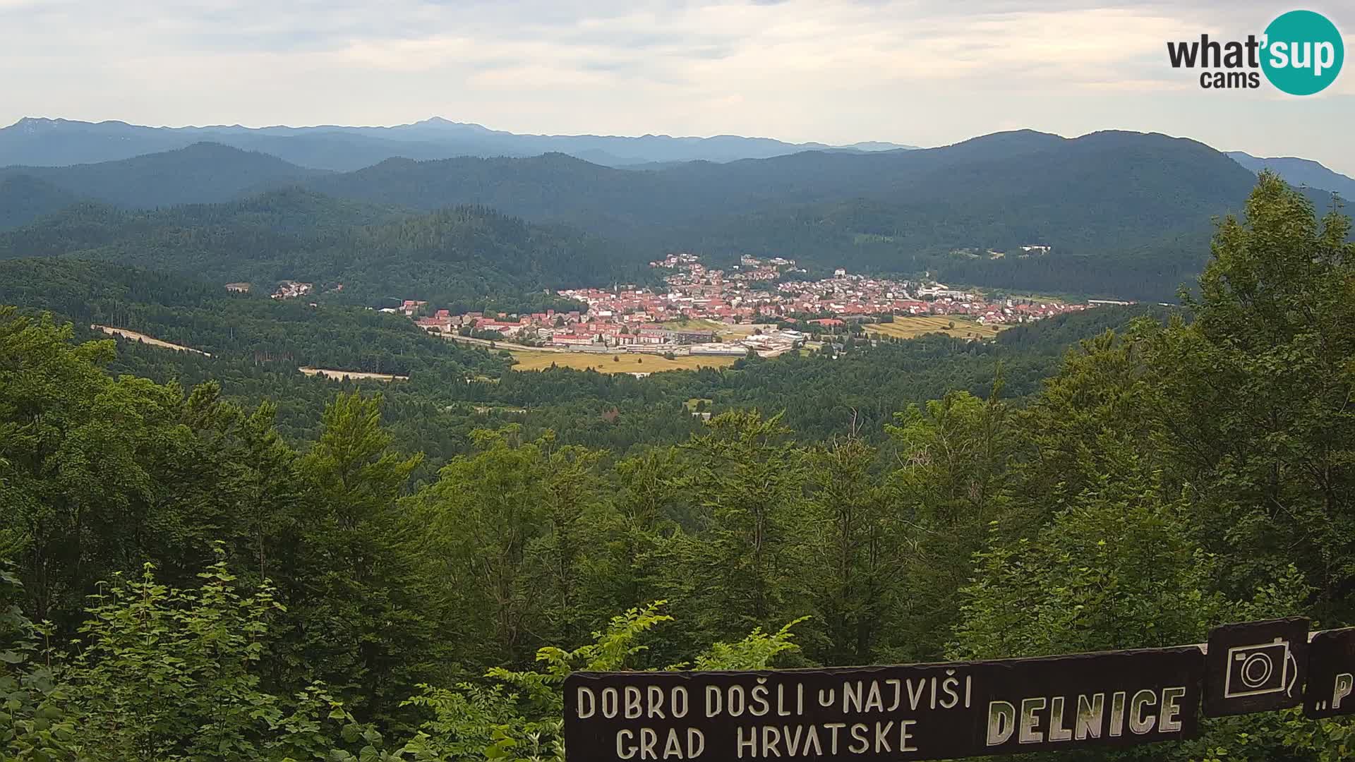 Panorama Delnice – de Ski centar Petehovac