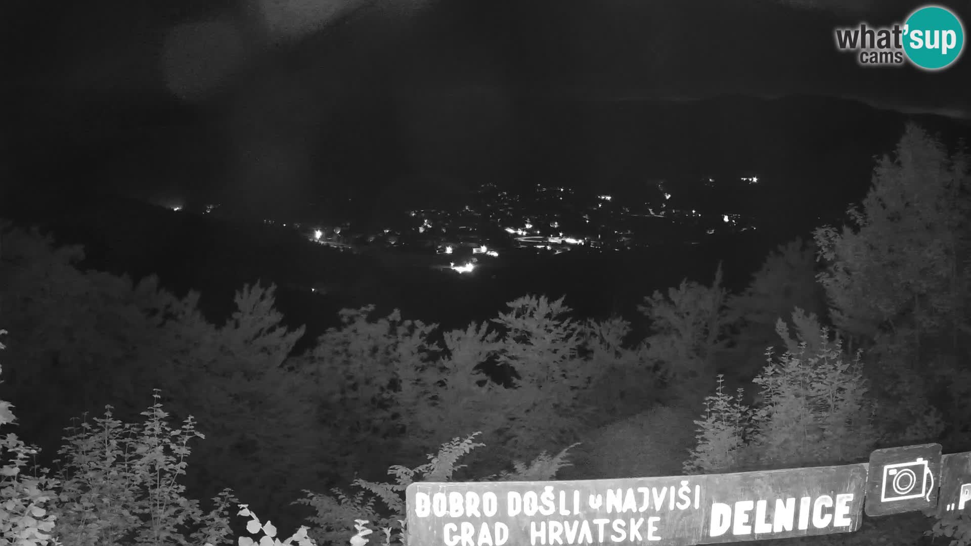 Panorama Delnice – from Ski centar Petehovac