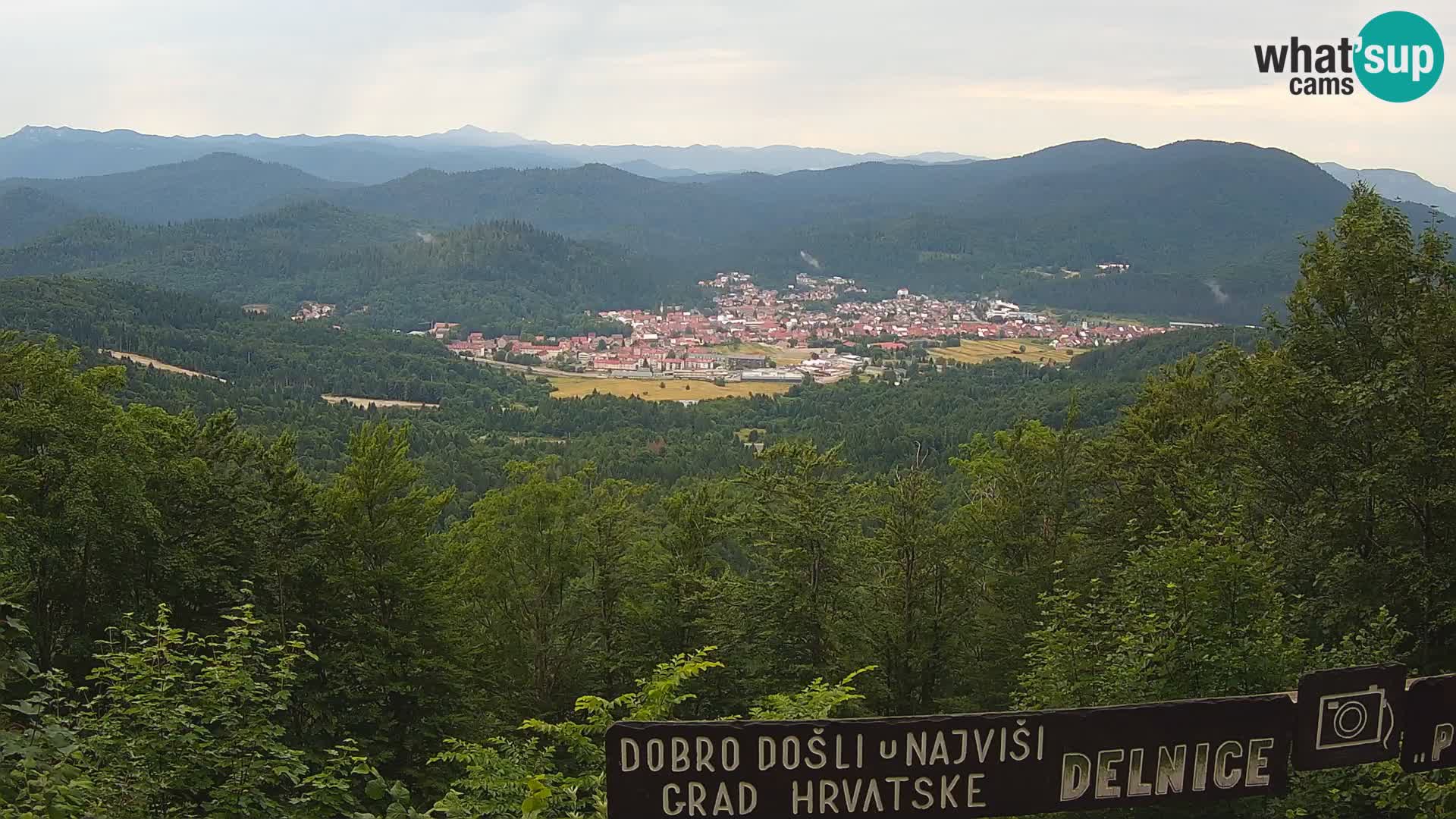 Panorama Delnice – de Ski centar Petehovac