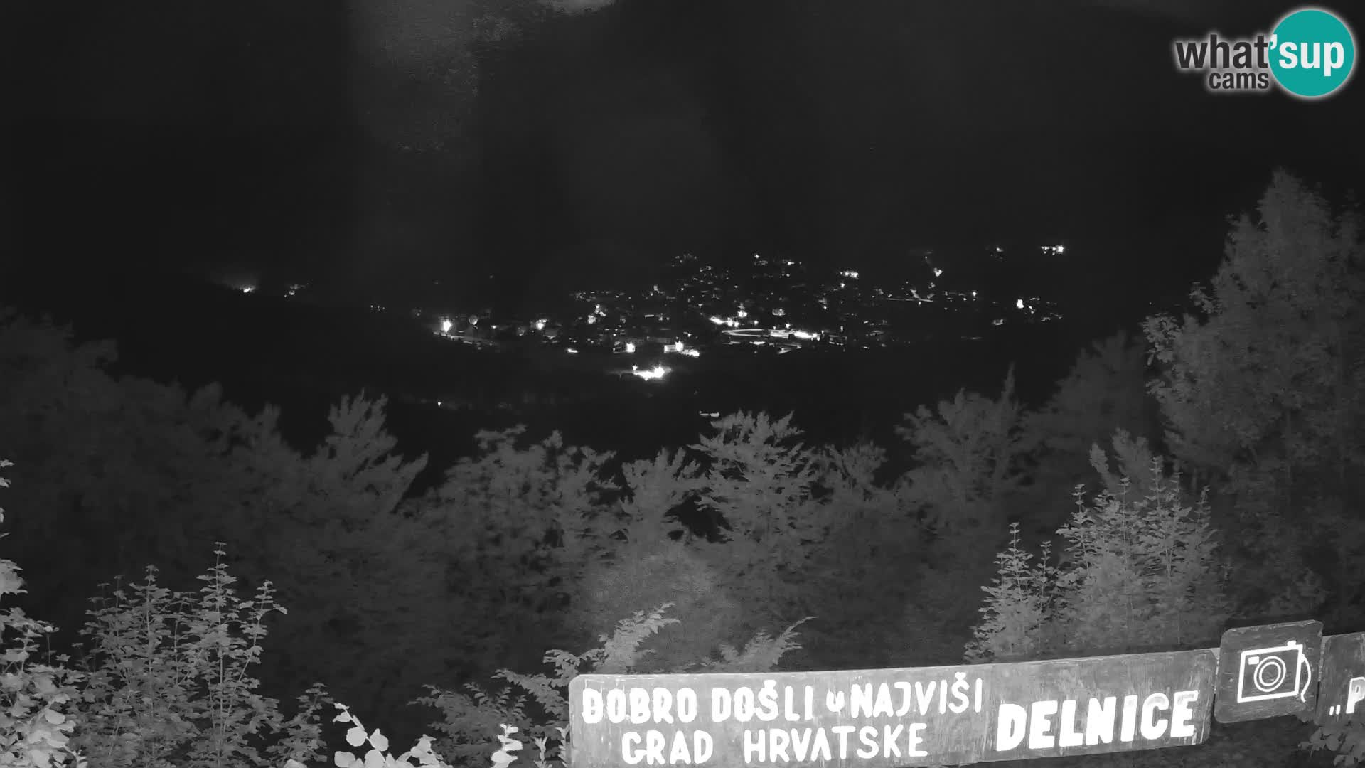 Panorama Delnice – from Ski centar Petehovac