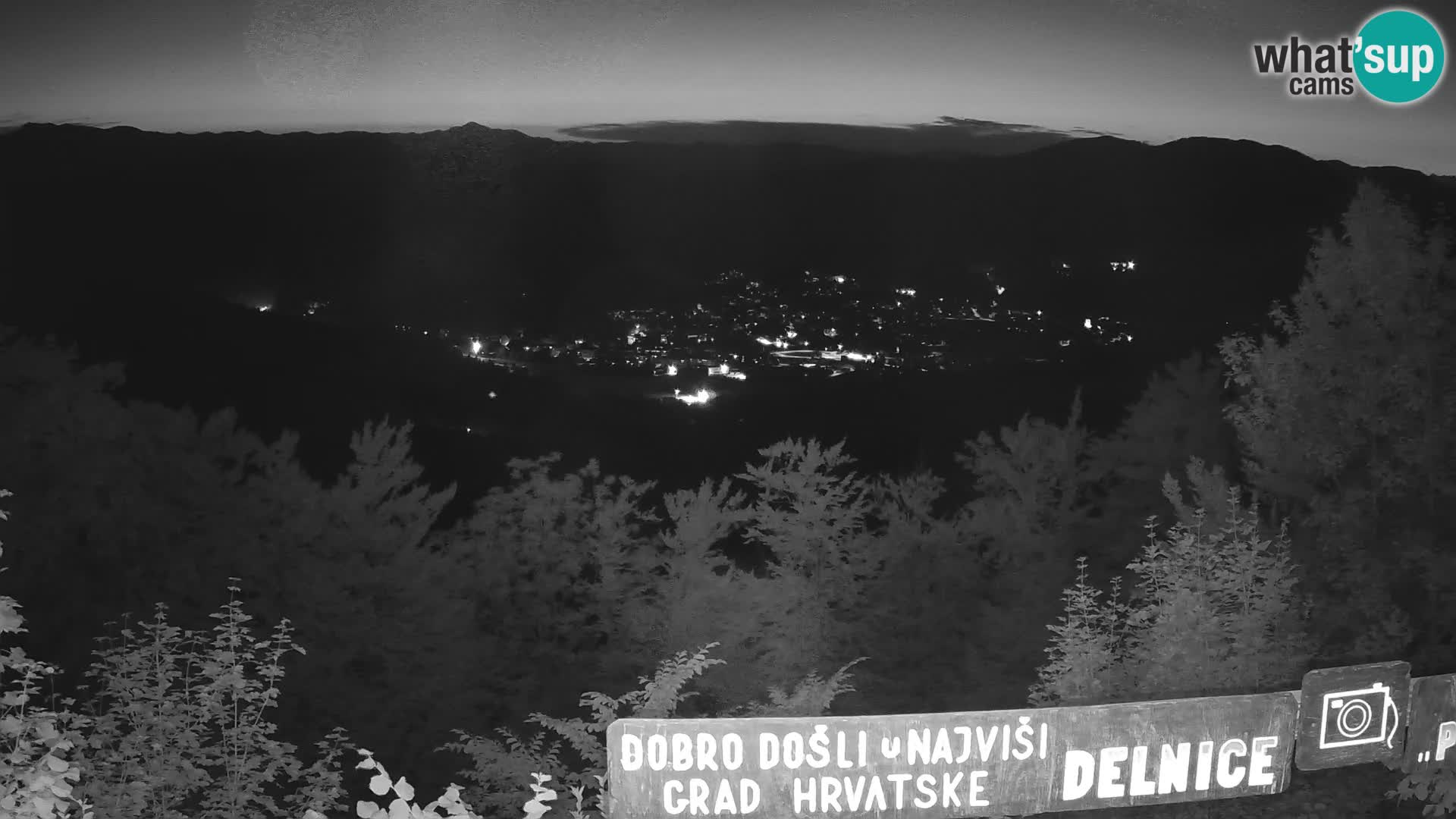 Panorama Delnice – from Ski centar Petehovac