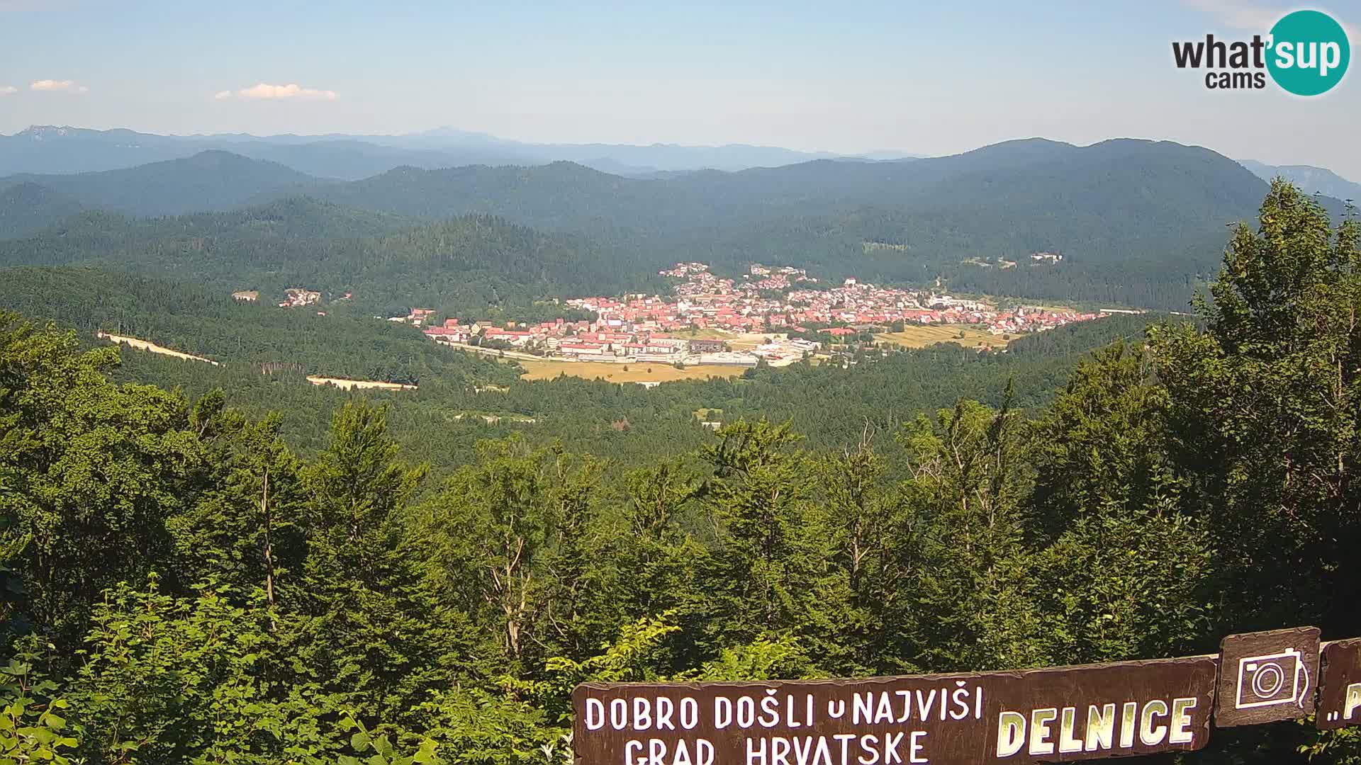Panorama Delnice – de Ski centar Petehovac