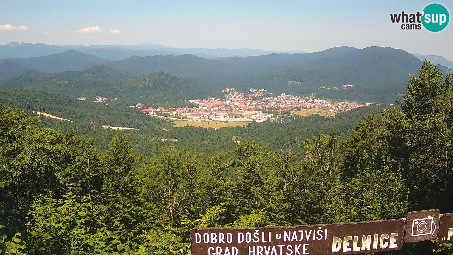Panorama Delnice – de Ski centar Petehovac