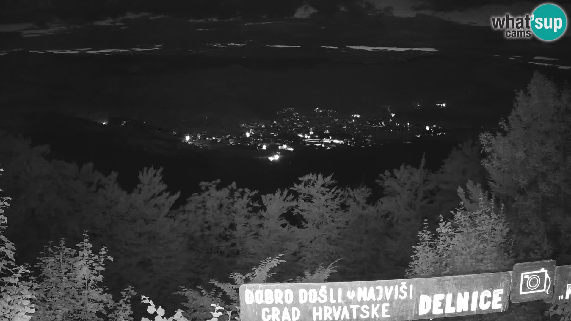 Panorama Delnice – from Ski centar Petehovac