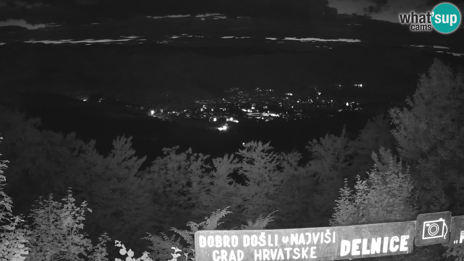 Panorama Delnice – from Ski centar Petehovac