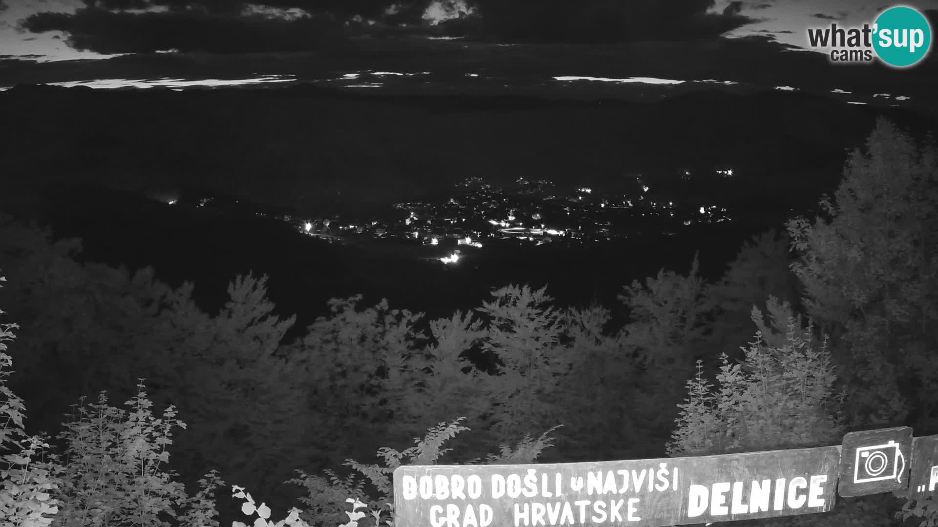 Panorama Delnice – from Ski centar Petehovac