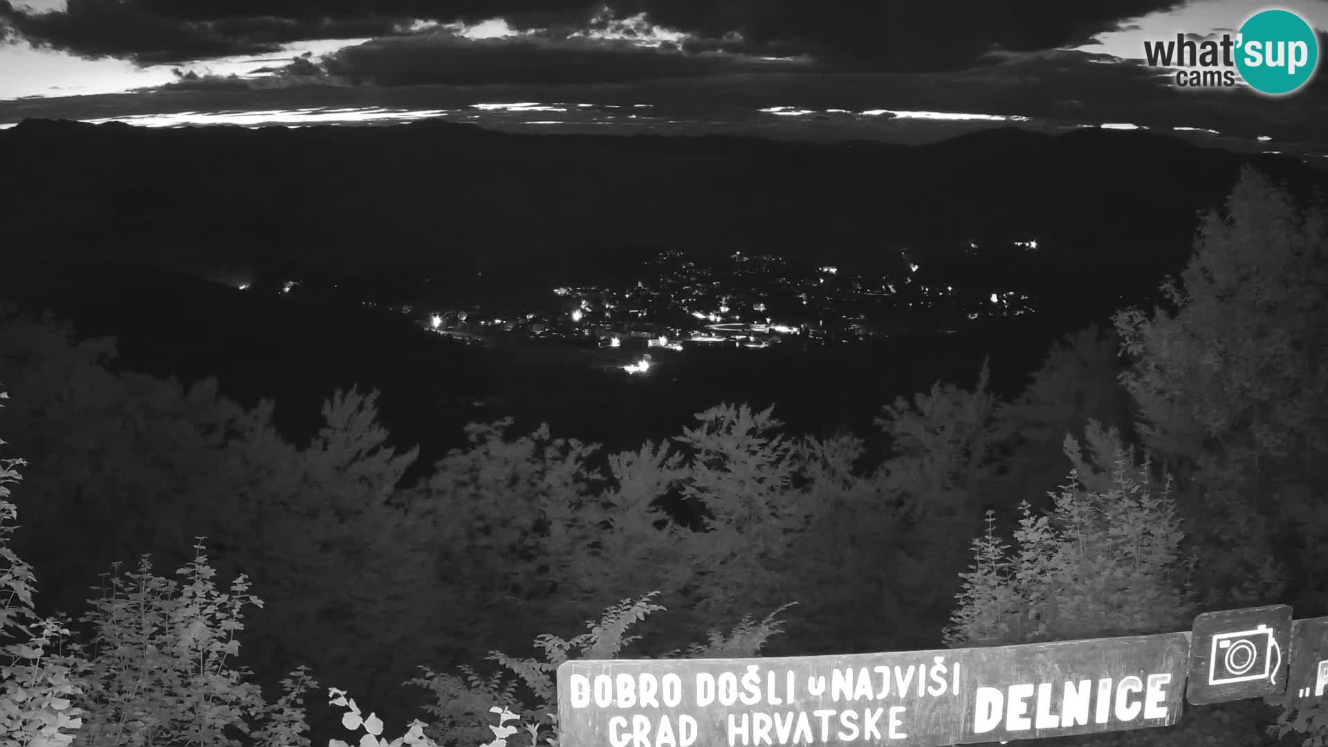 Panorama Delnice – from Ski centar Petehovac