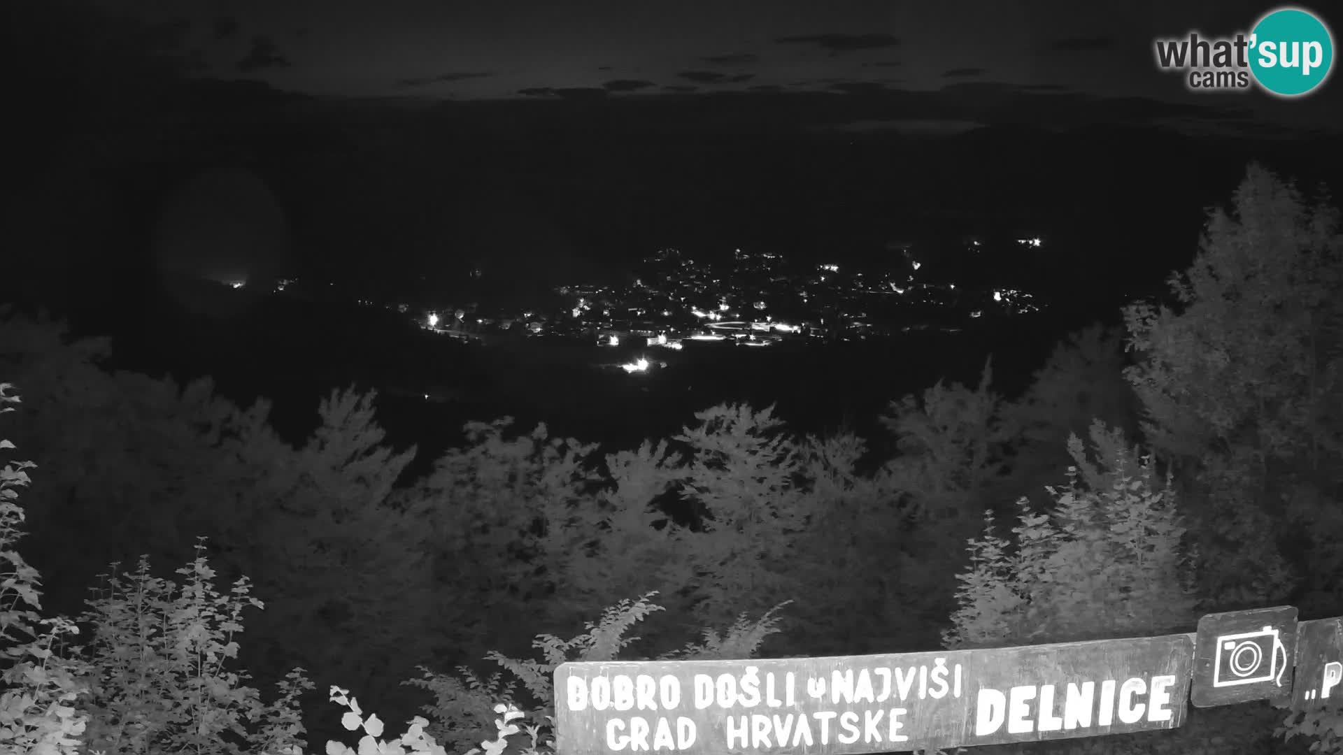 Panorama Delnice – from Ski centar Petehovac