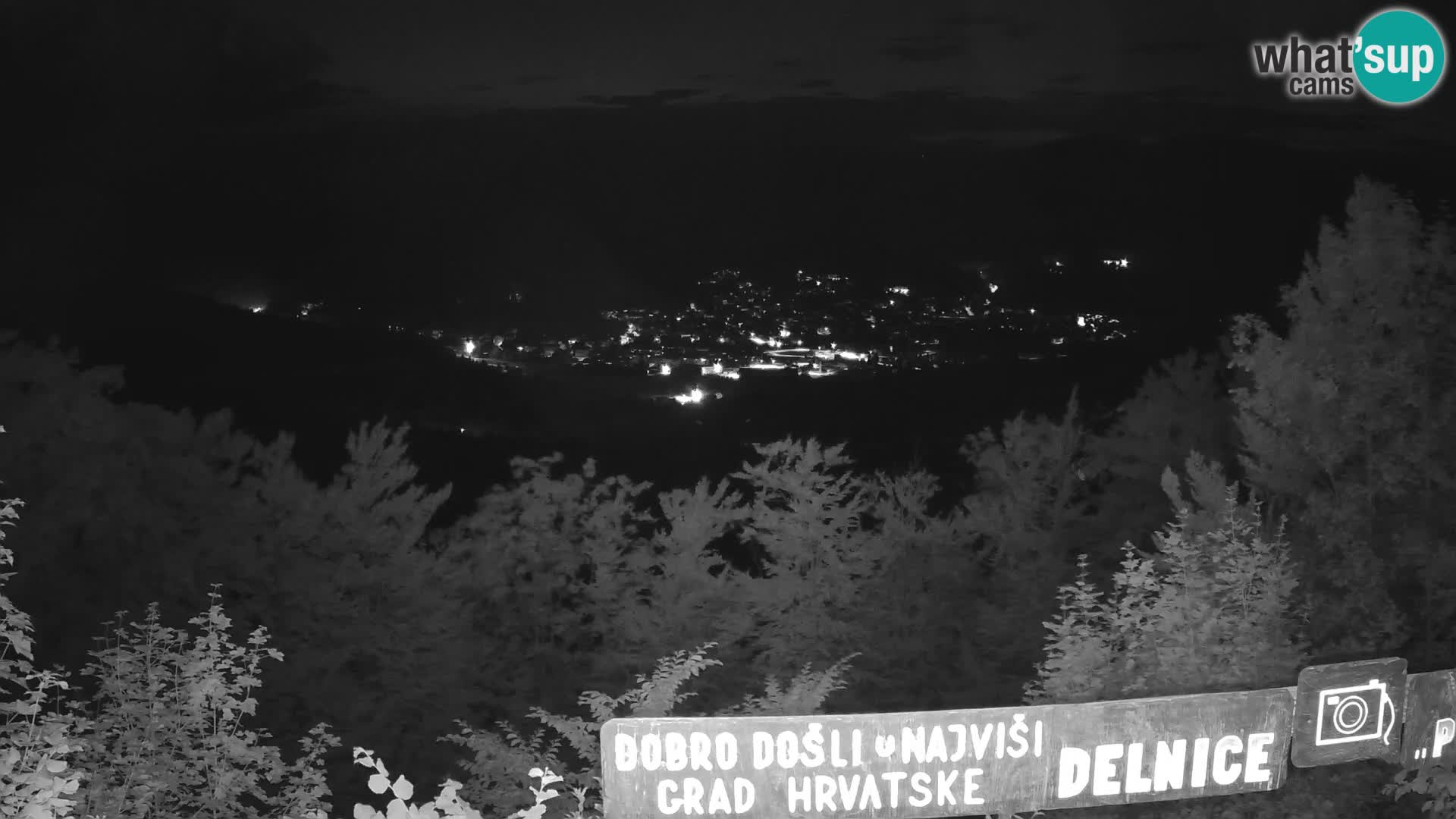 Panorama Delnice – from Ski centar Petehovac