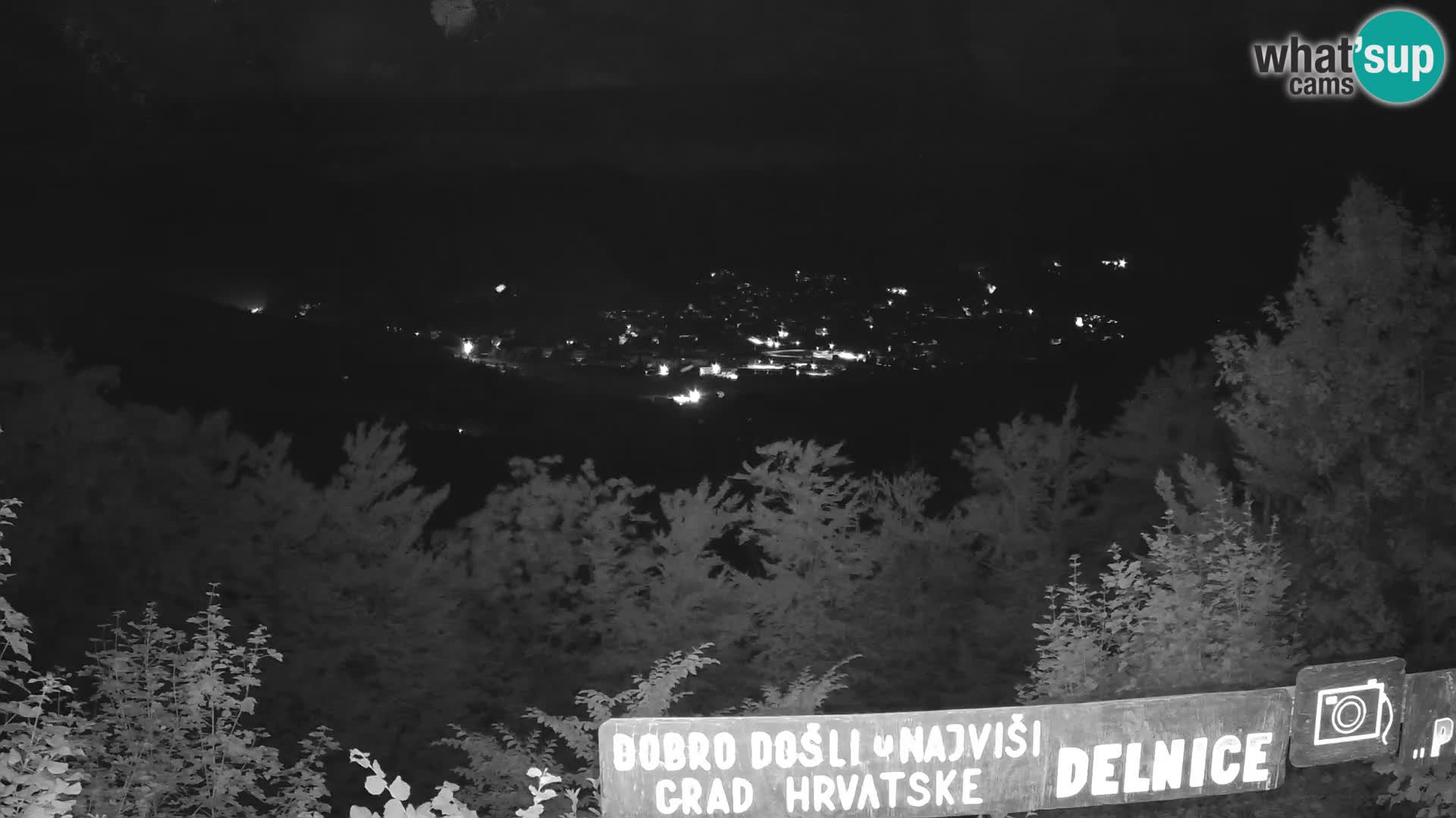 Panorama Delnice – from Ski centar Petehovac