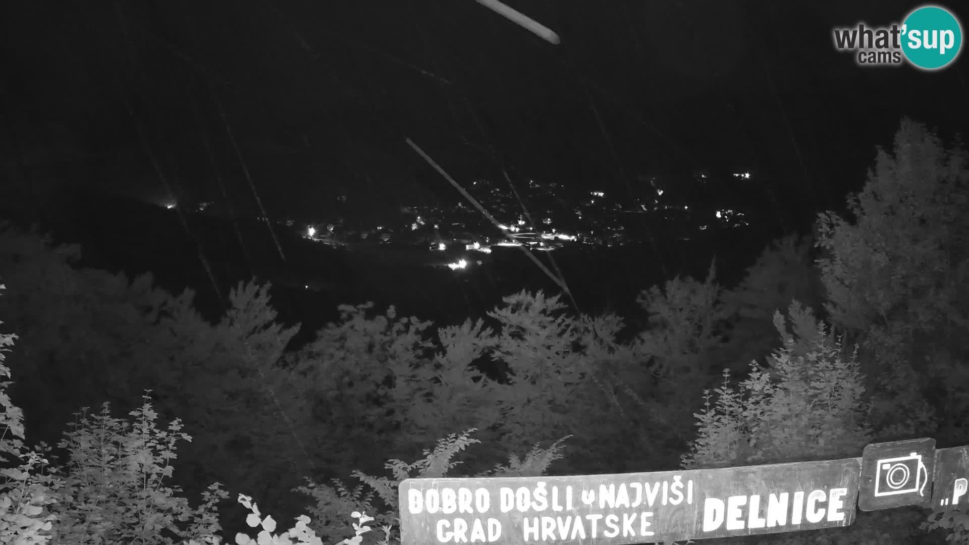 Panorama Delnice – from Ski centar Petehovac