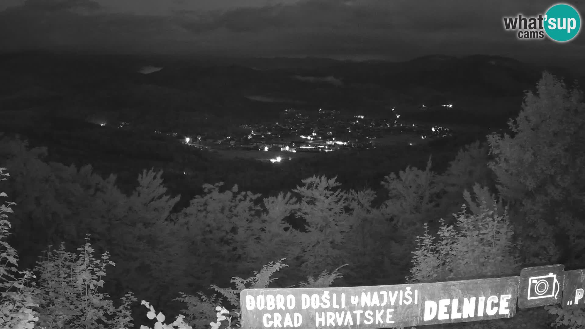 Panorama Delnice – from Ski centar Petehovac