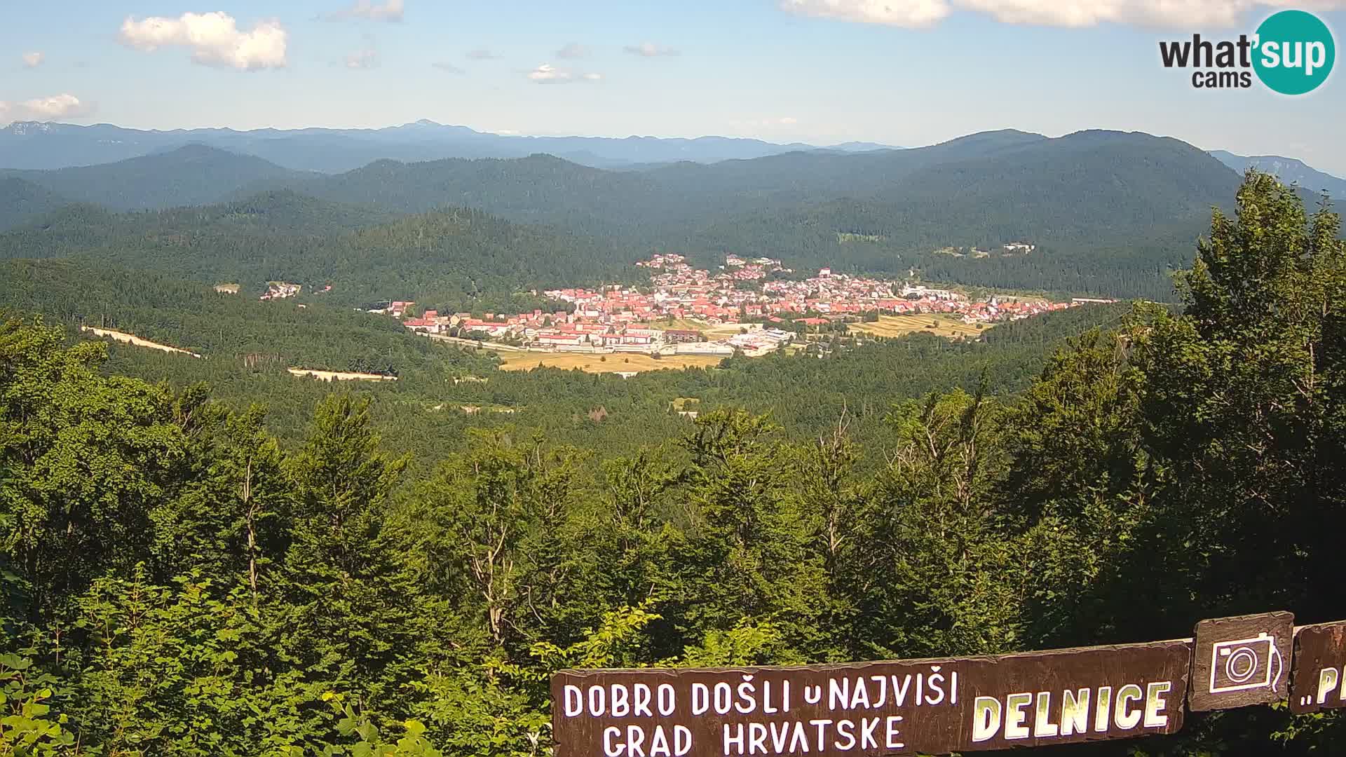 Panorama Delnice – de Ski centar Petehovac