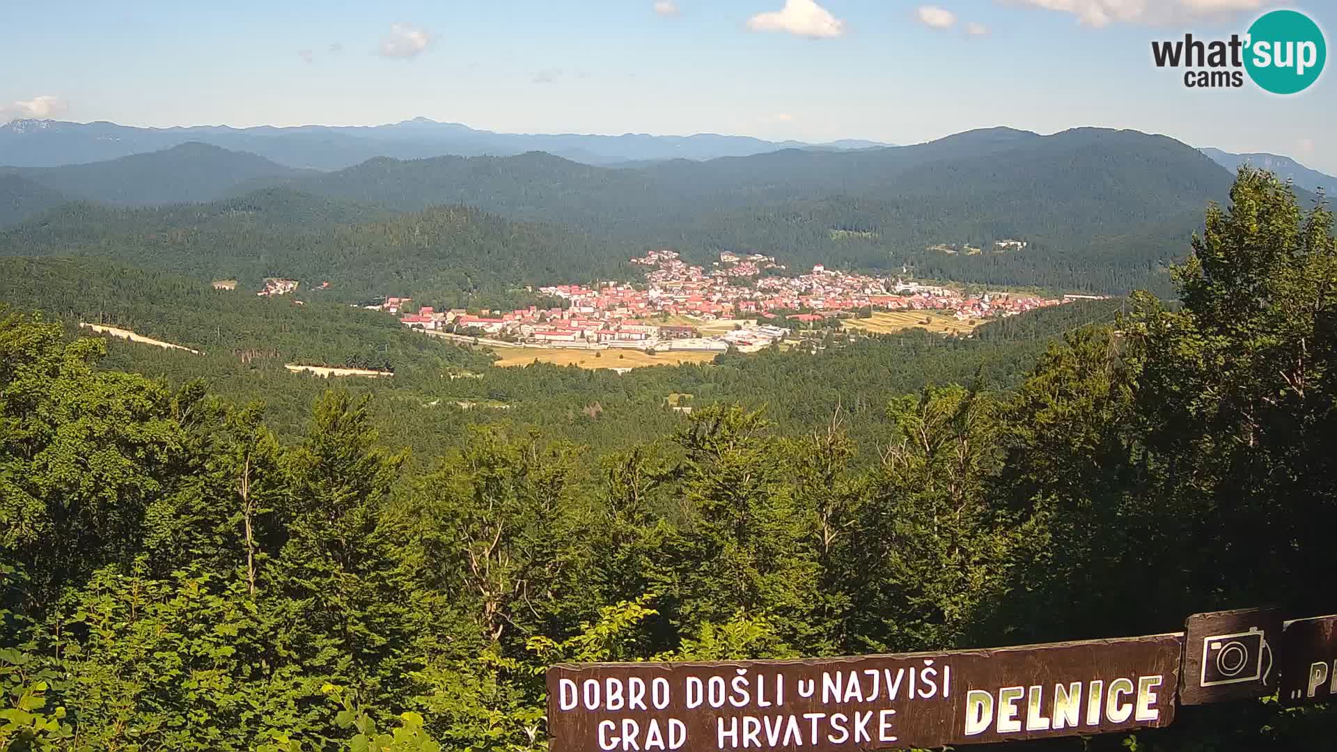 Panorama Delnice – de Ski centar Petehovac