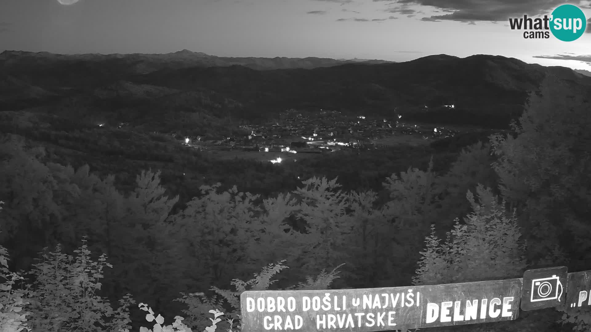 Panorama Delnice – from Ski centar Petehovac