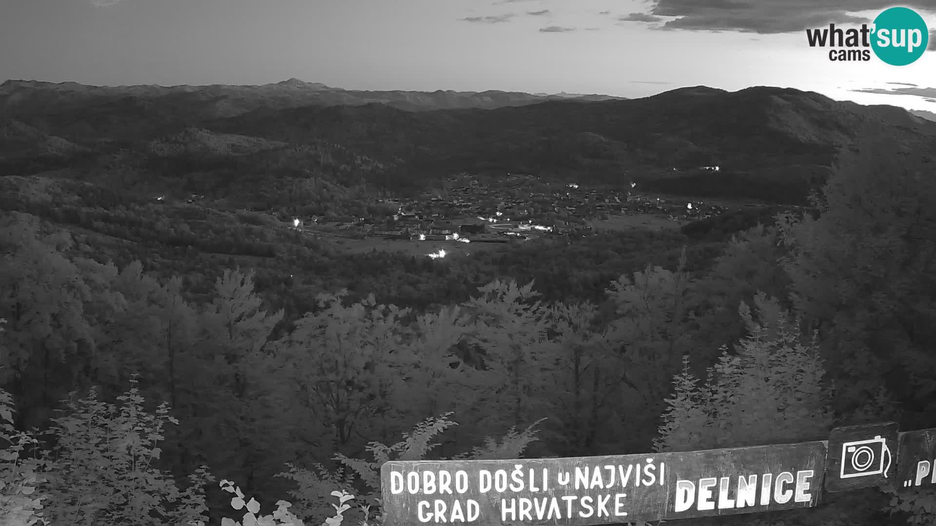 Panorama Delnice – from Ski centar Petehovac