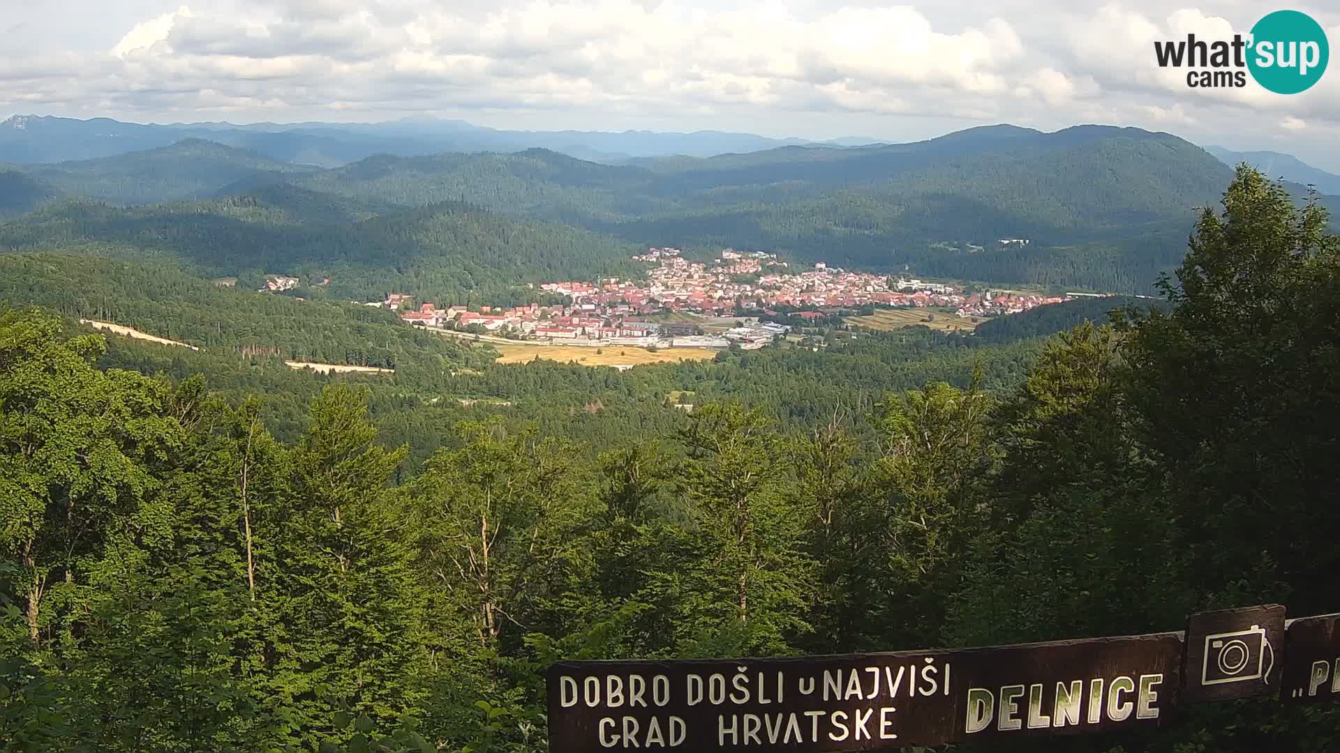 Panorama Delnice – de Ski centar Petehovac